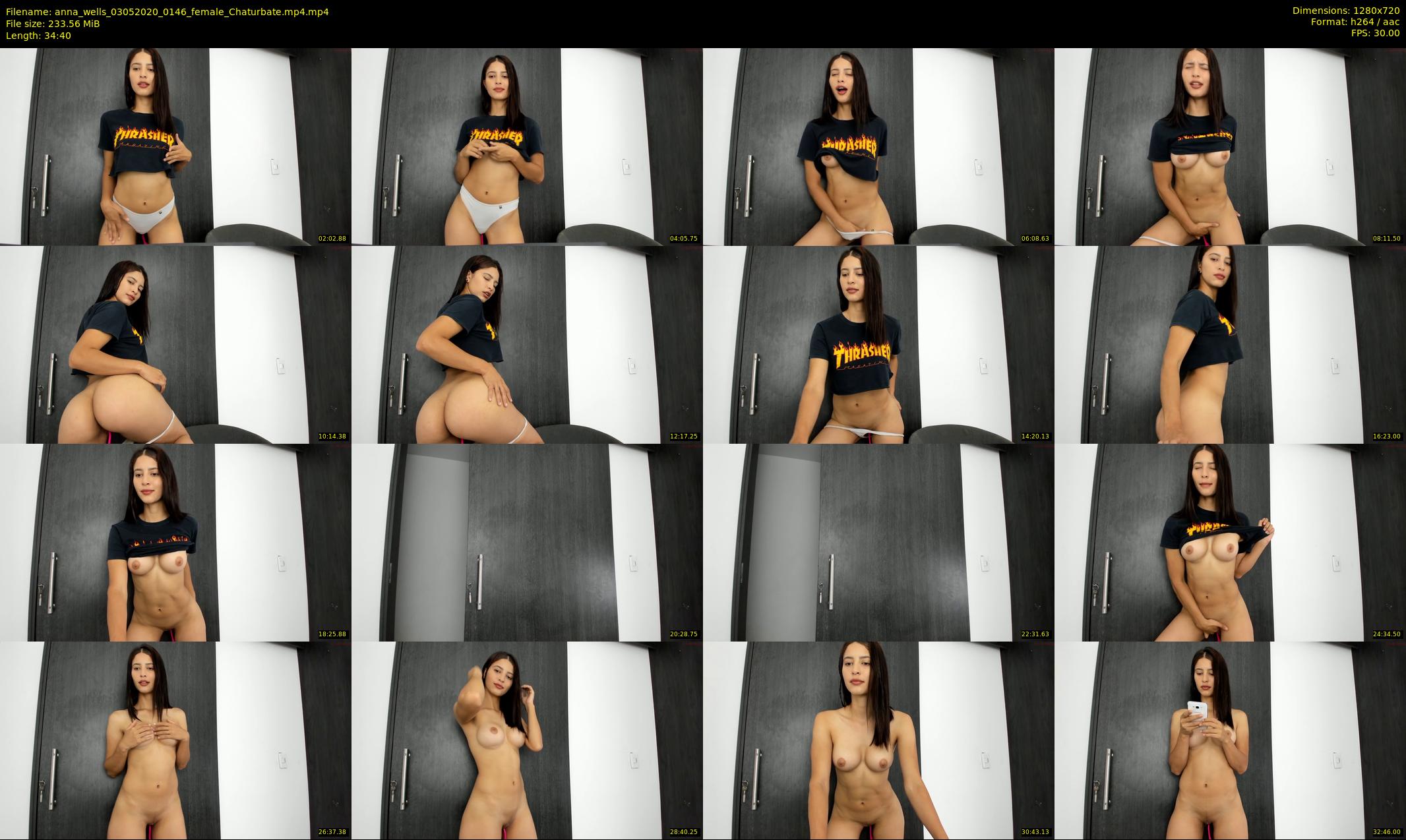 anna_wells — 35 minute Chaturbate female cam show recording, 720p, May 3, 2020
