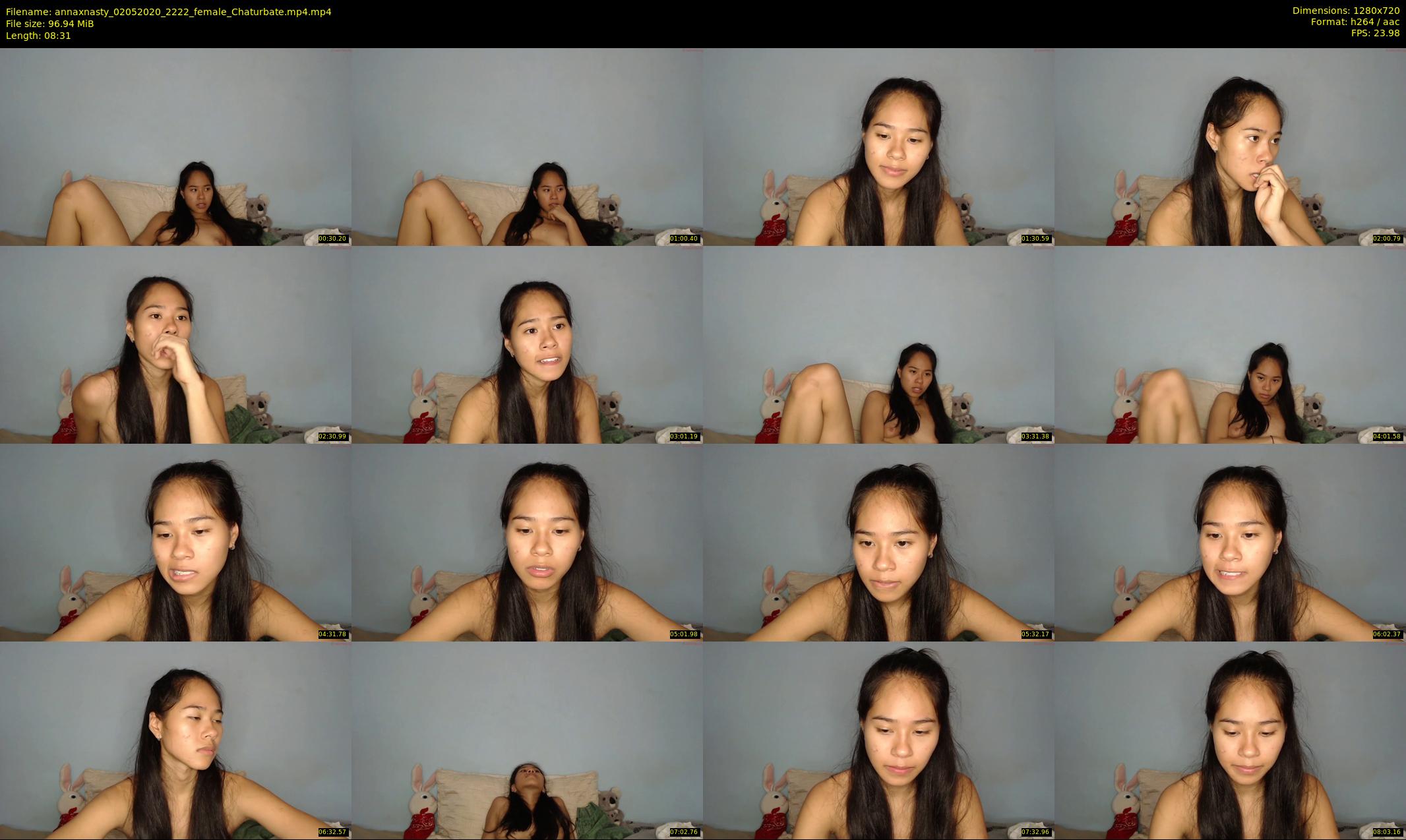 annaxnasty — 9 minute Chaturbate female cam show recording, 720p, May 2, 2020