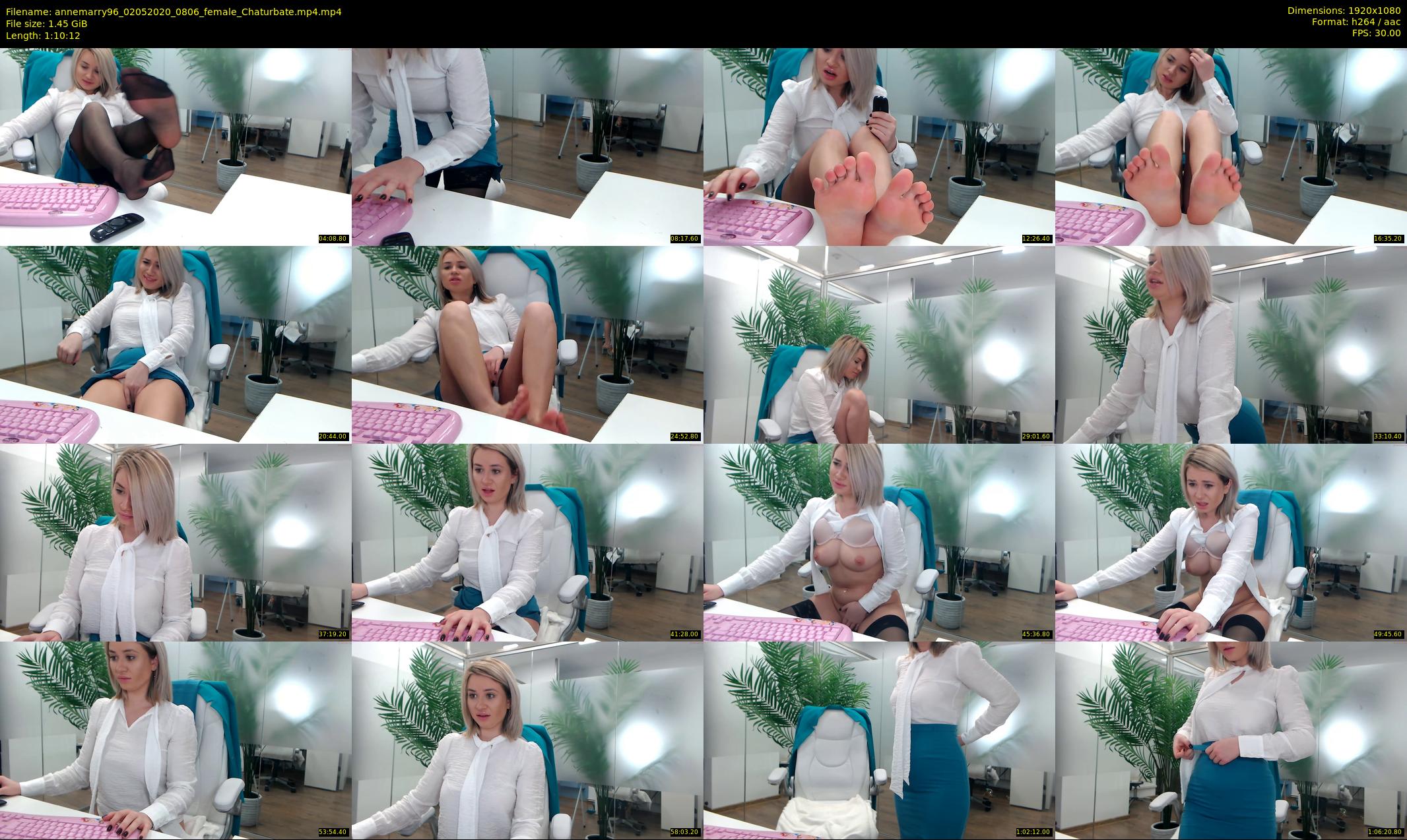 annemarry96 — 71 minute Chaturbate female cam show recording, 1080p, May 2, 2020