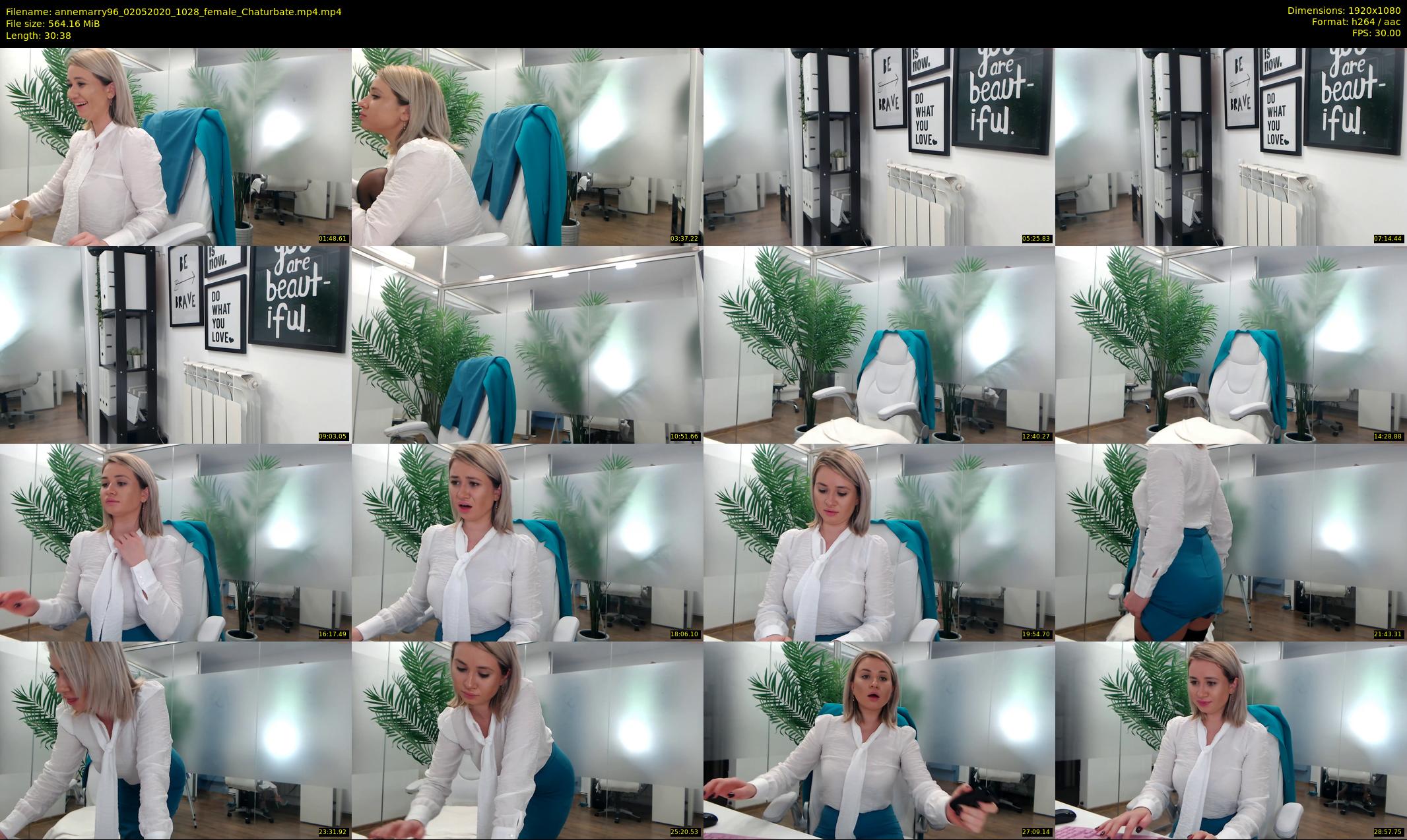 annemarry96 — 31 minute Chaturbate female cam show recording, 1080p, May 2, 2020