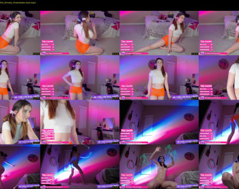arielking69 — 45 minute Chaturbate female cam show recording, 720p, May 2, 2020