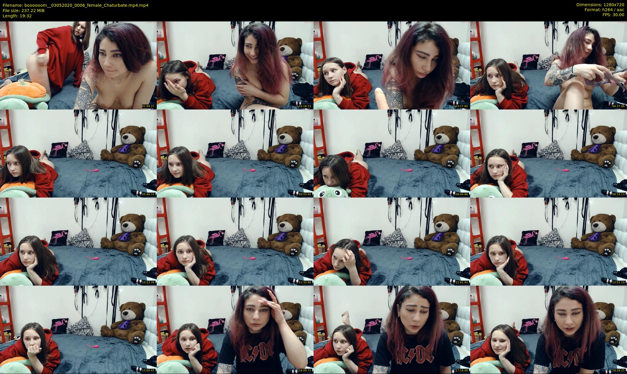 boooooom_ — 20 minute Chaturbate female cam show recording, 720p, May 3, 2020