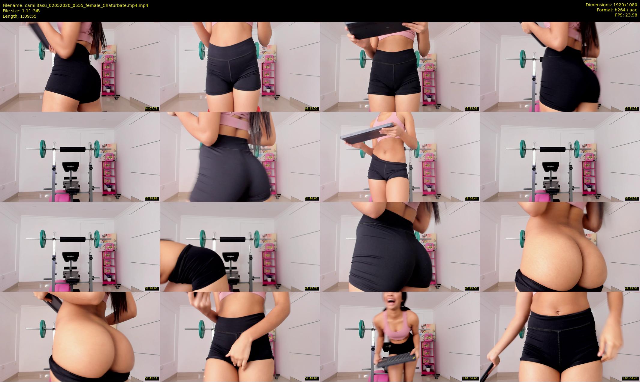 camilitasu — 70 minute Chaturbate female cam show recording, 1080p, May 2, 2020
