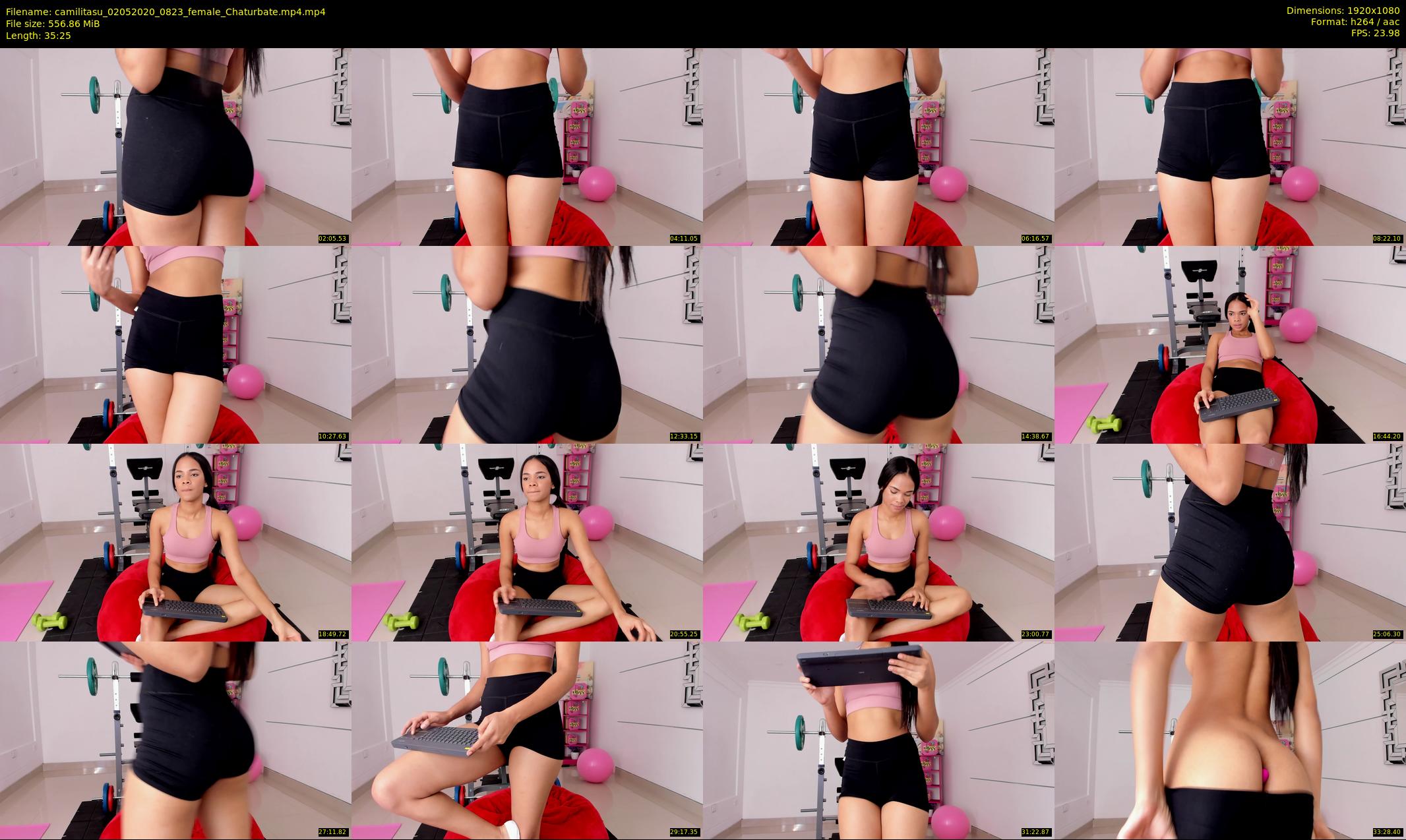 camilitasu — 36 minute Chaturbate female cam show recording, 1080p, May 2, 2020