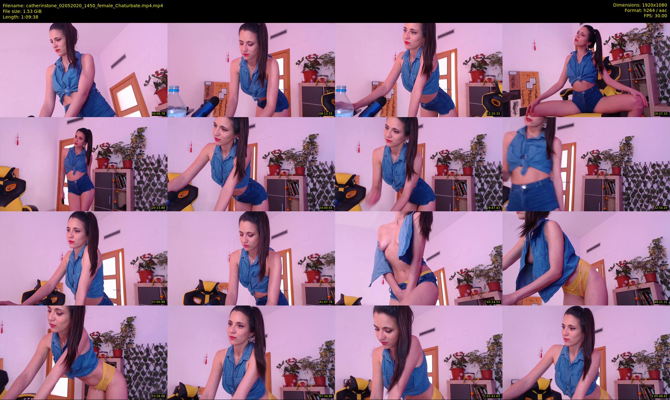 catherinstone — 70 minute Chaturbate female cam show recording, 1080p, May 2, 2020