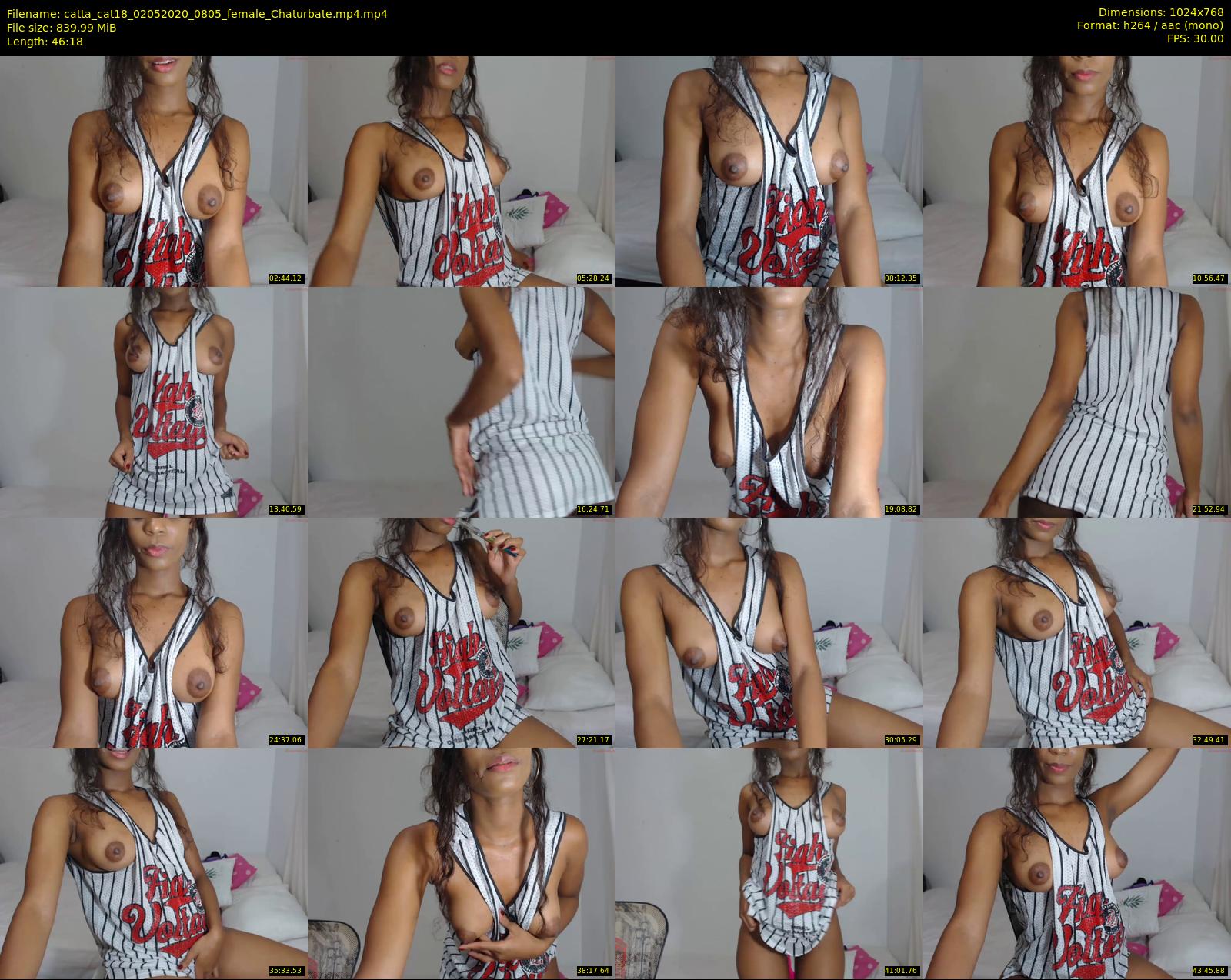 catta_cat18 — 47 minute Chaturbate female cam show recording, 720p, May 2, 2020