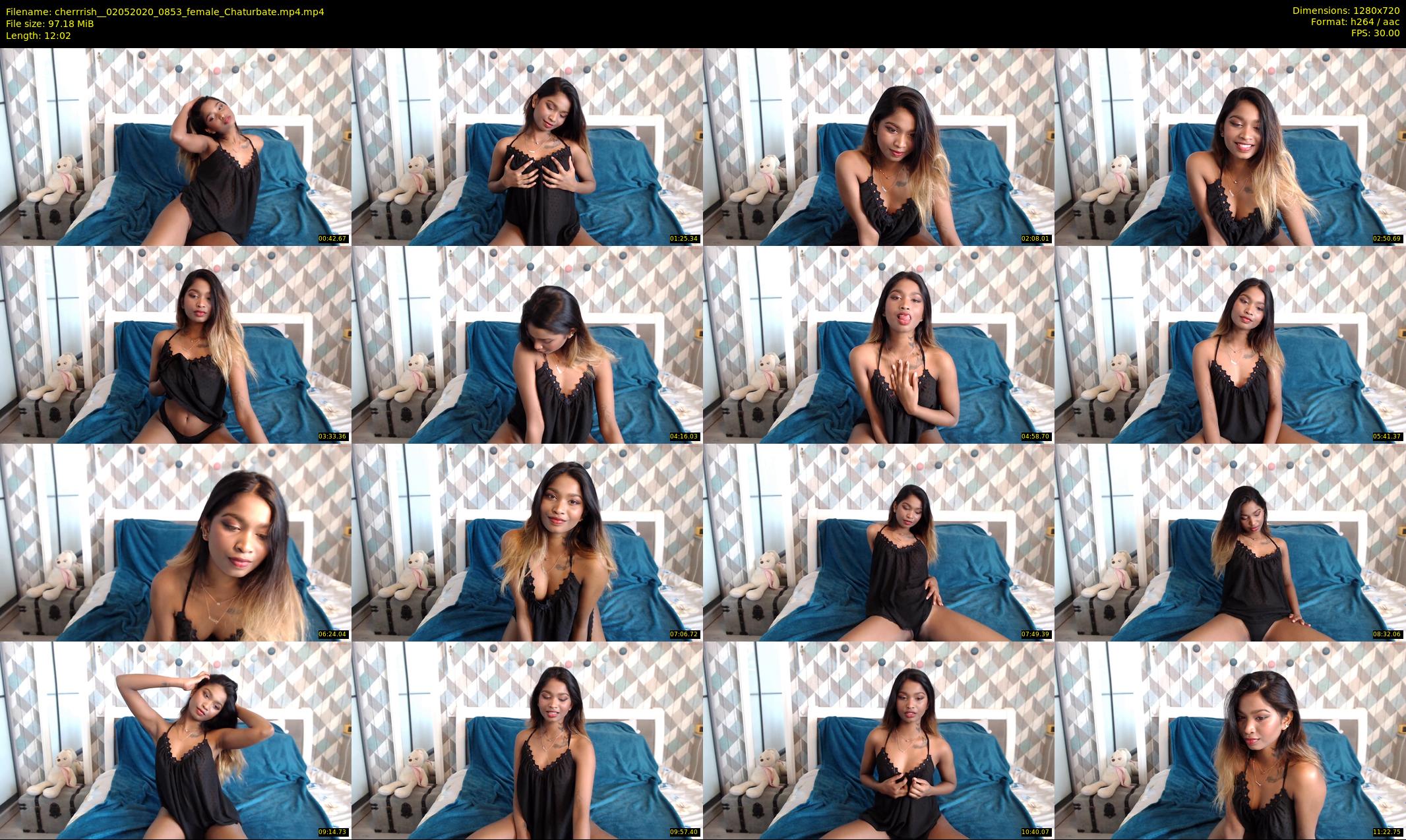 cherrrish_ — 13 minute Chaturbate female cam show recording, 720p, May 2, 2020
