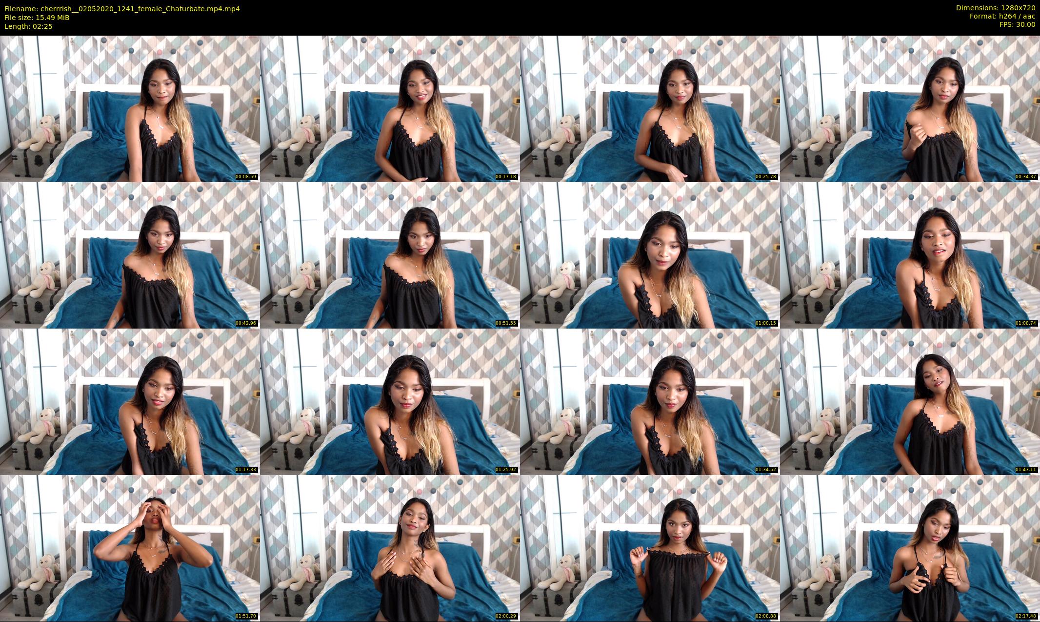 cherrrish_ — 3 minute Chaturbate female cam show recording, 720p, May 2, 2020