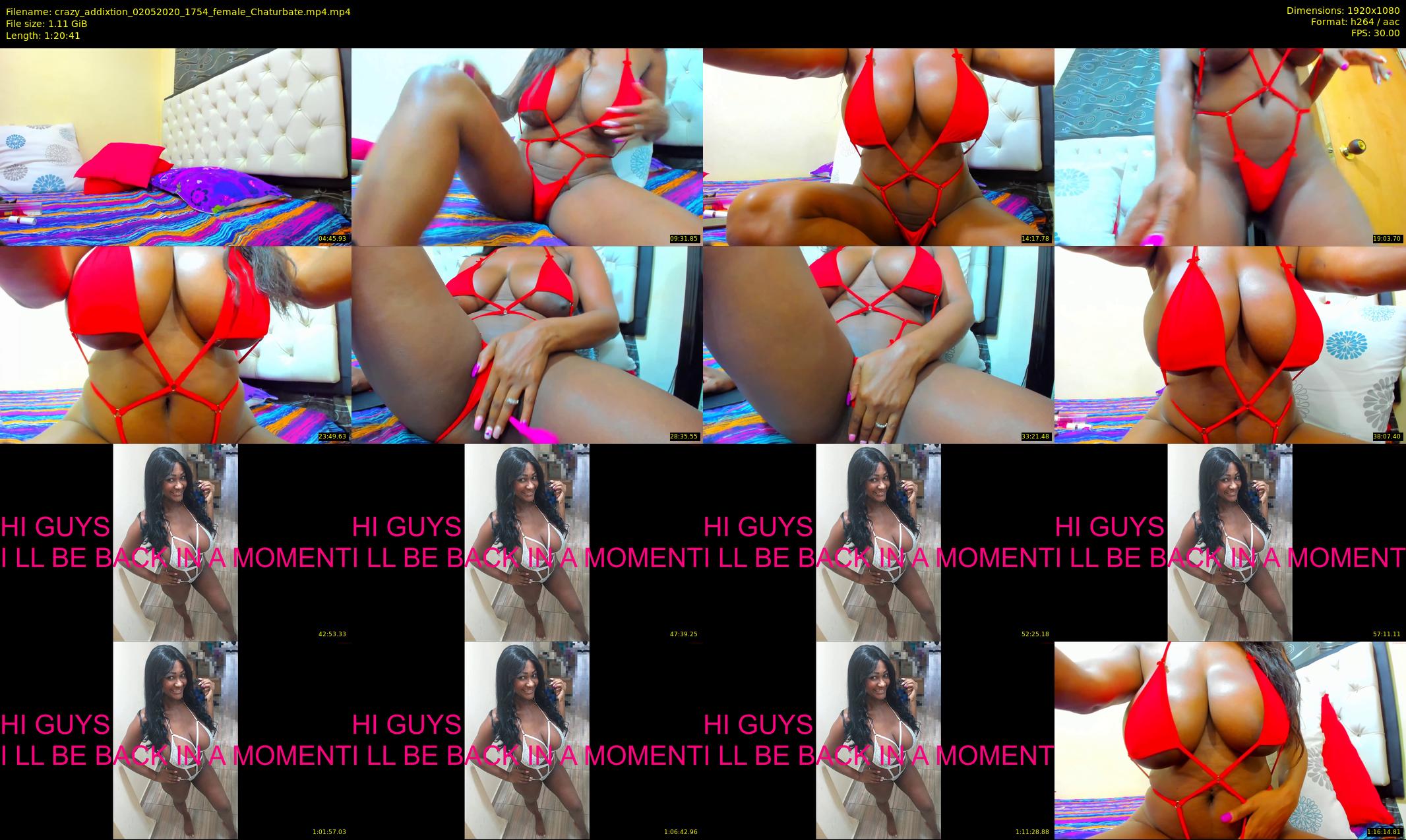 crazy_addixtion — 81 minute Chaturbate female cam show recording, 1080p, May 2, 2020