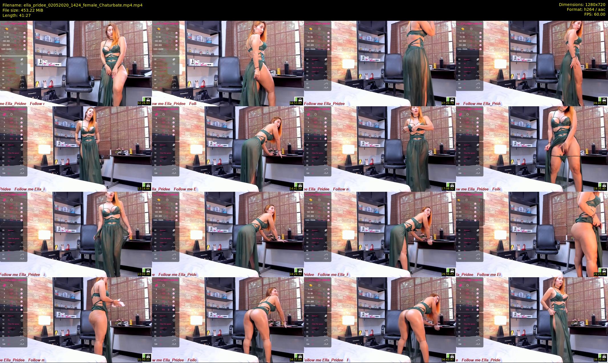 ella_pridee — 42 minute Chaturbate female cam show recording, 720p, May 2, 2020