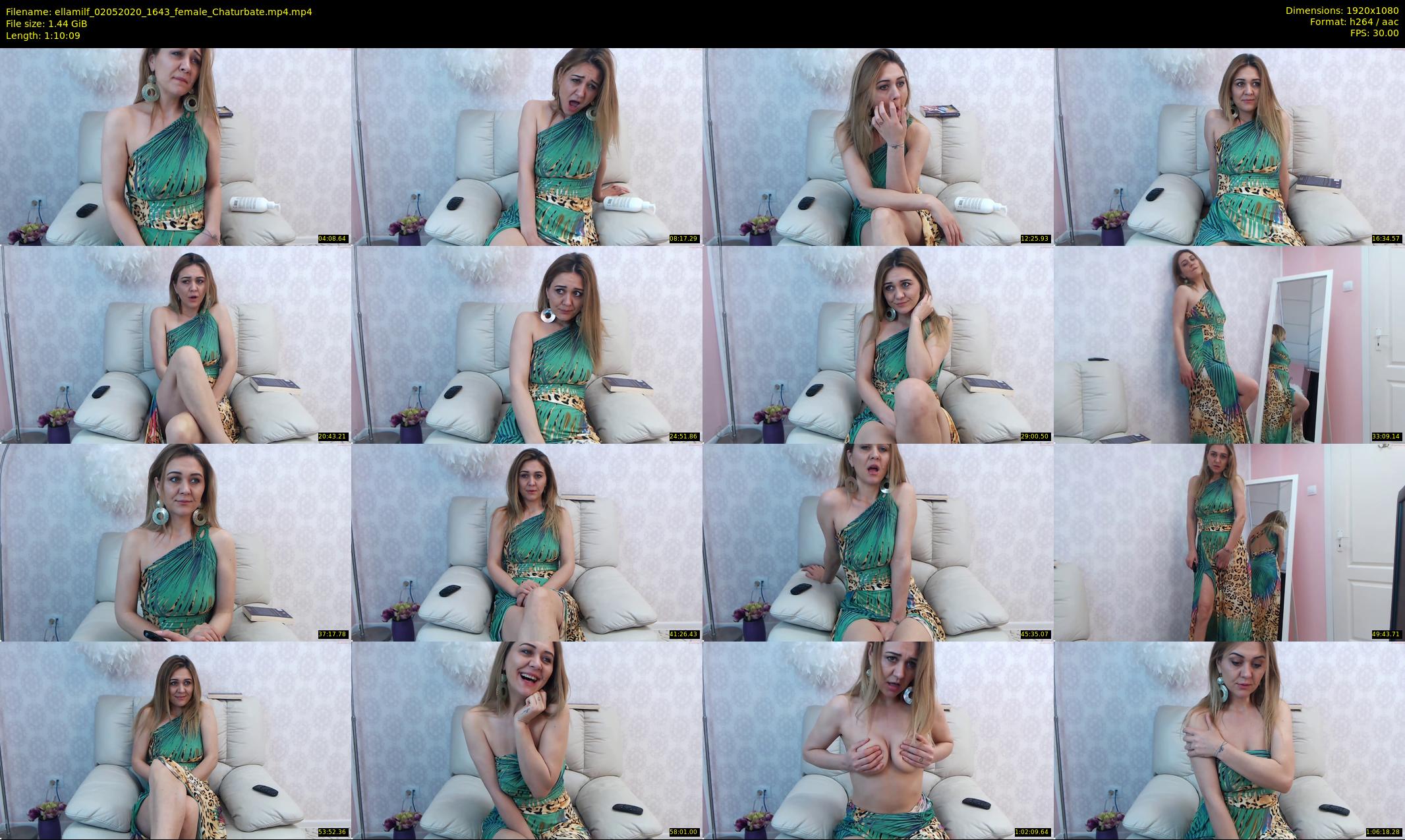 ellamilf — 71 minute Chaturbate female cam show recording, 1080p, May 2, 2020