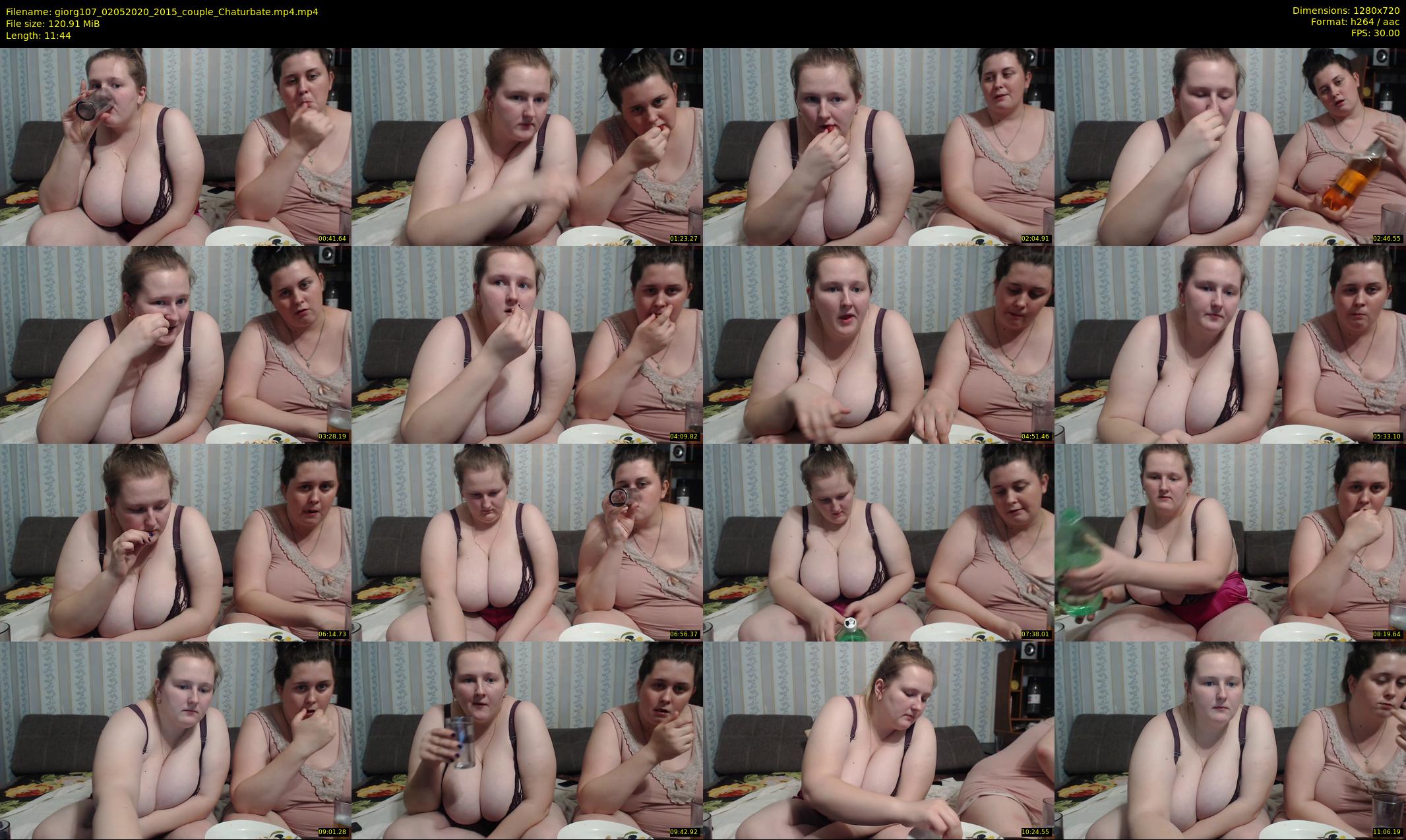 giorg107 — 12 minute Chaturbate couple cam show recording, 720p, May 2, 2020