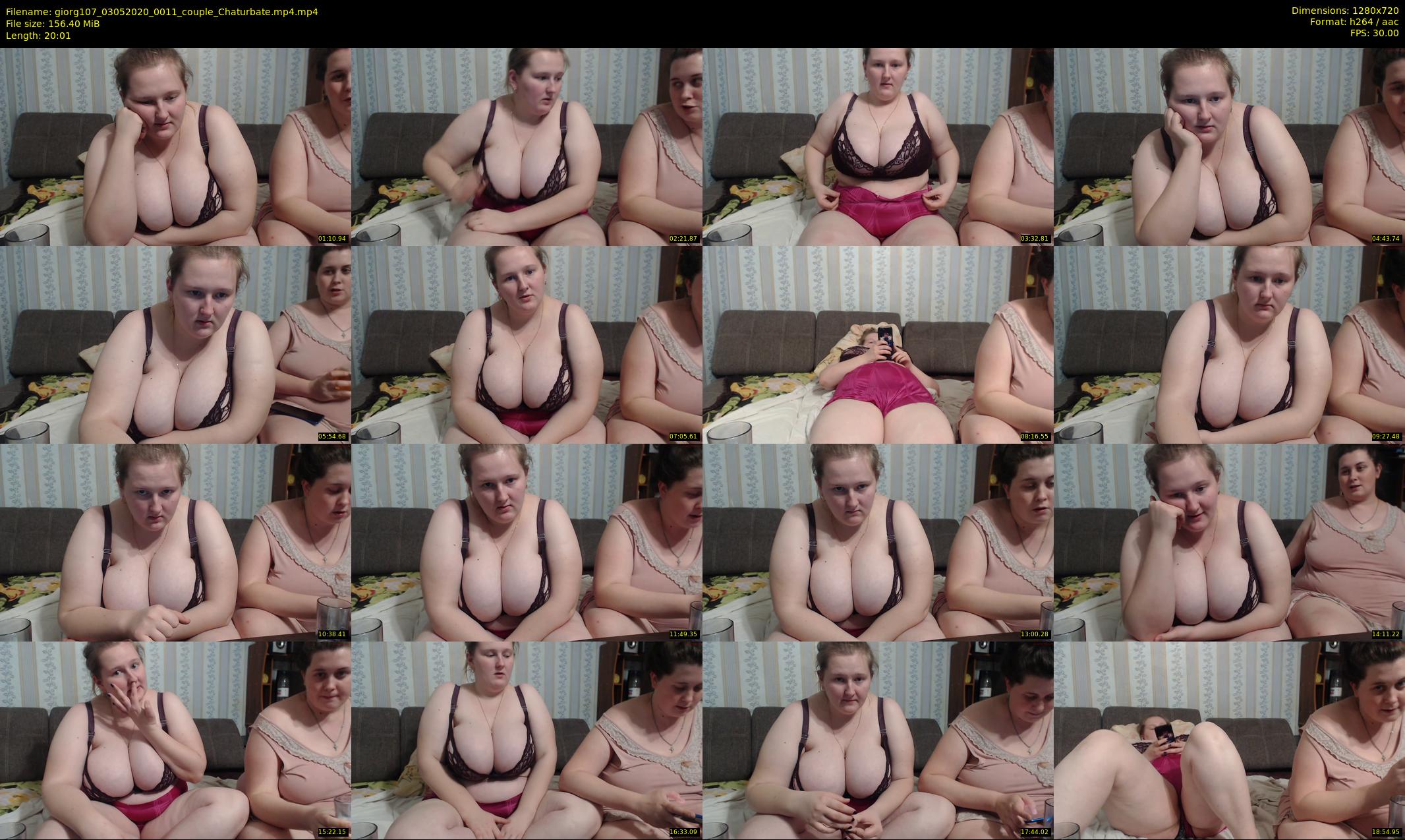 giorg107 — 21 minute Chaturbate couple cam show recording, 720p, May 3, 2020
