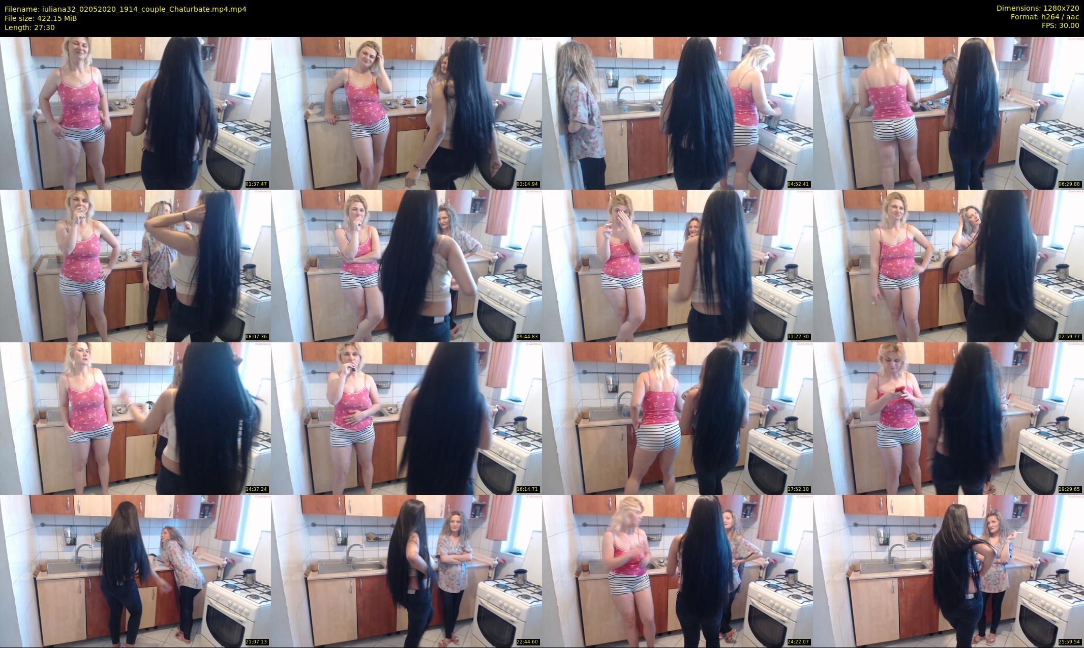 iuliana32 — 28 minute Chaturbate couple cam show recording, 720p, May 2, 2020