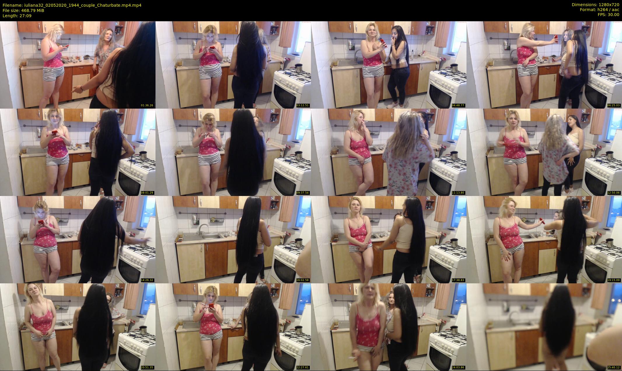 iuliana32 — 28 minute Chaturbate couple cam show recording, 720p, May 2, 2020
