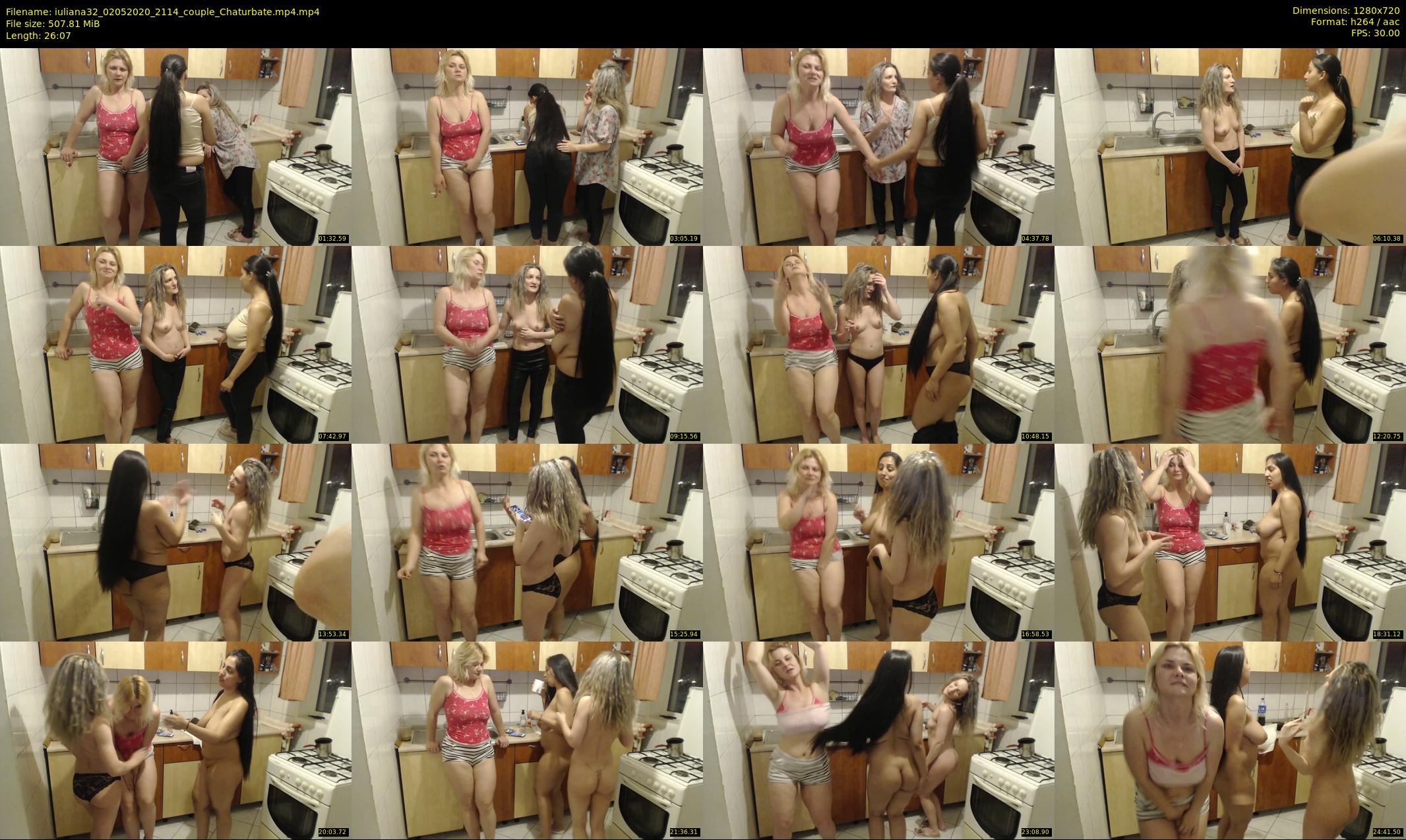 iuliana32 — 27 minute Chaturbate couple cam show recording, 720p, May 2, 2020