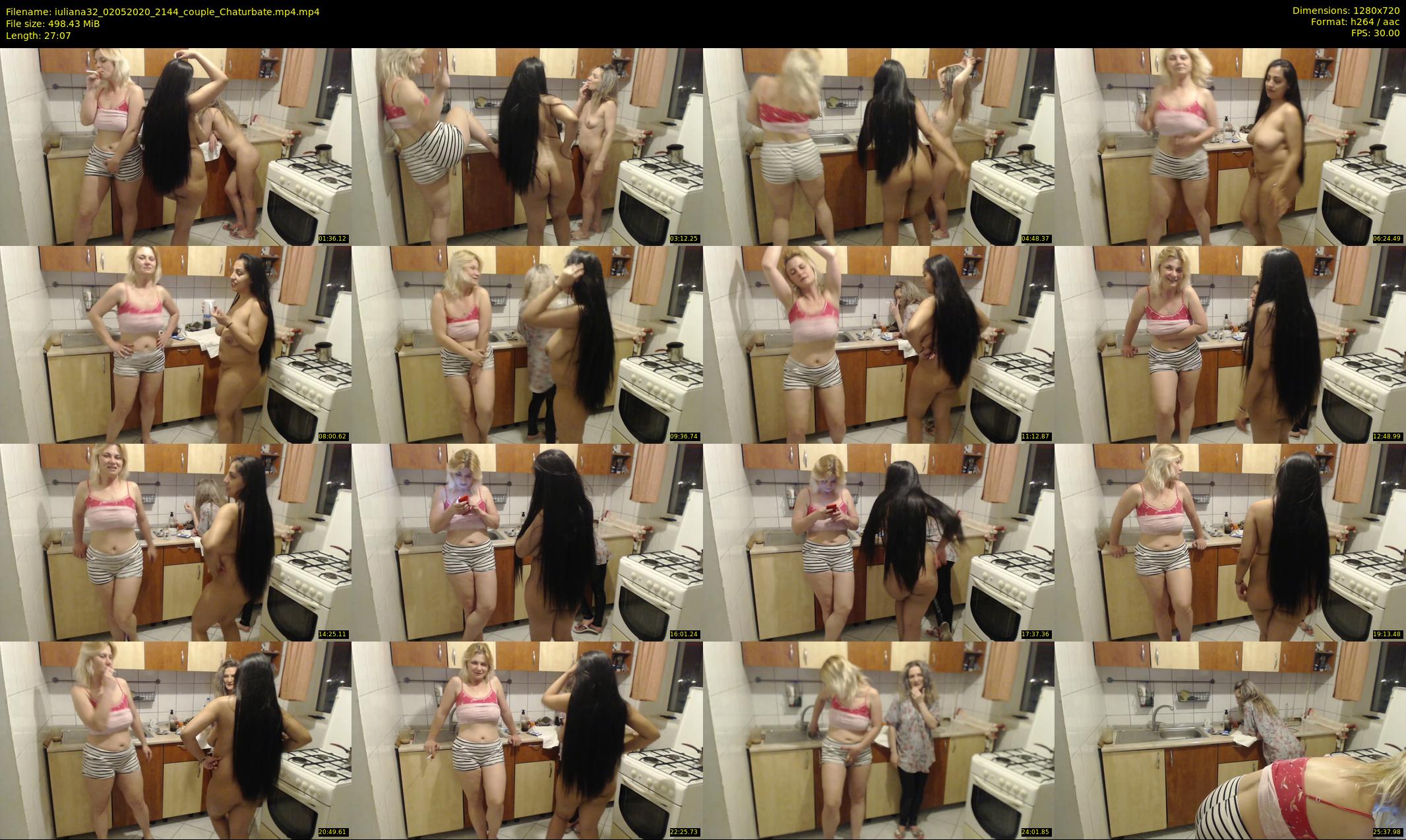 iuliana32 — 28 minute Chaturbate couple cam show recording, 720p, May 2, 2020