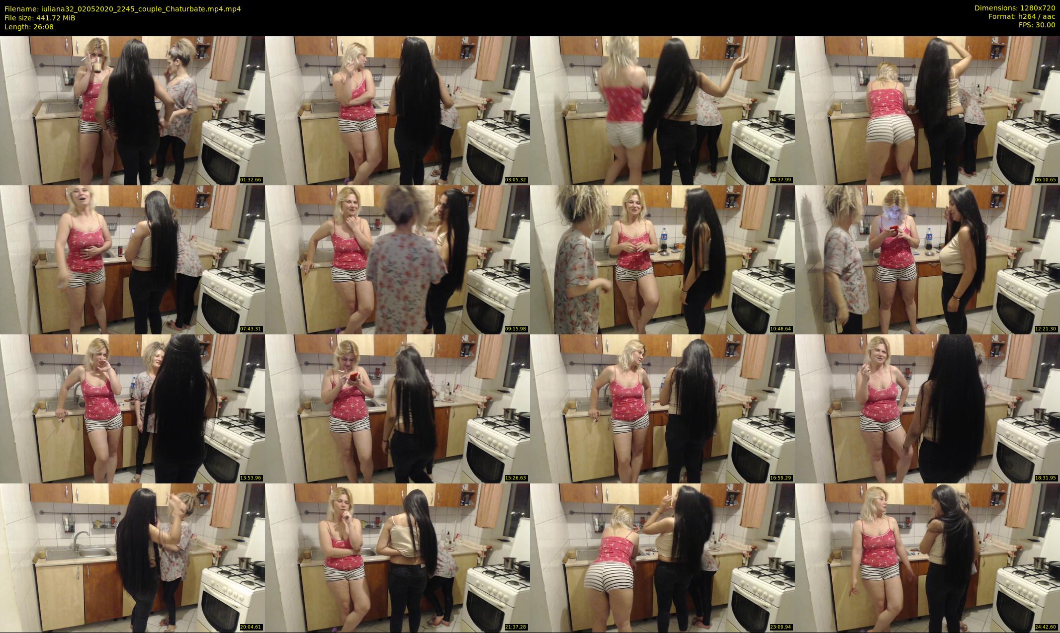 iuliana32 — 27 minute Chaturbate couple cam show recording, 720p, May 2, 2020