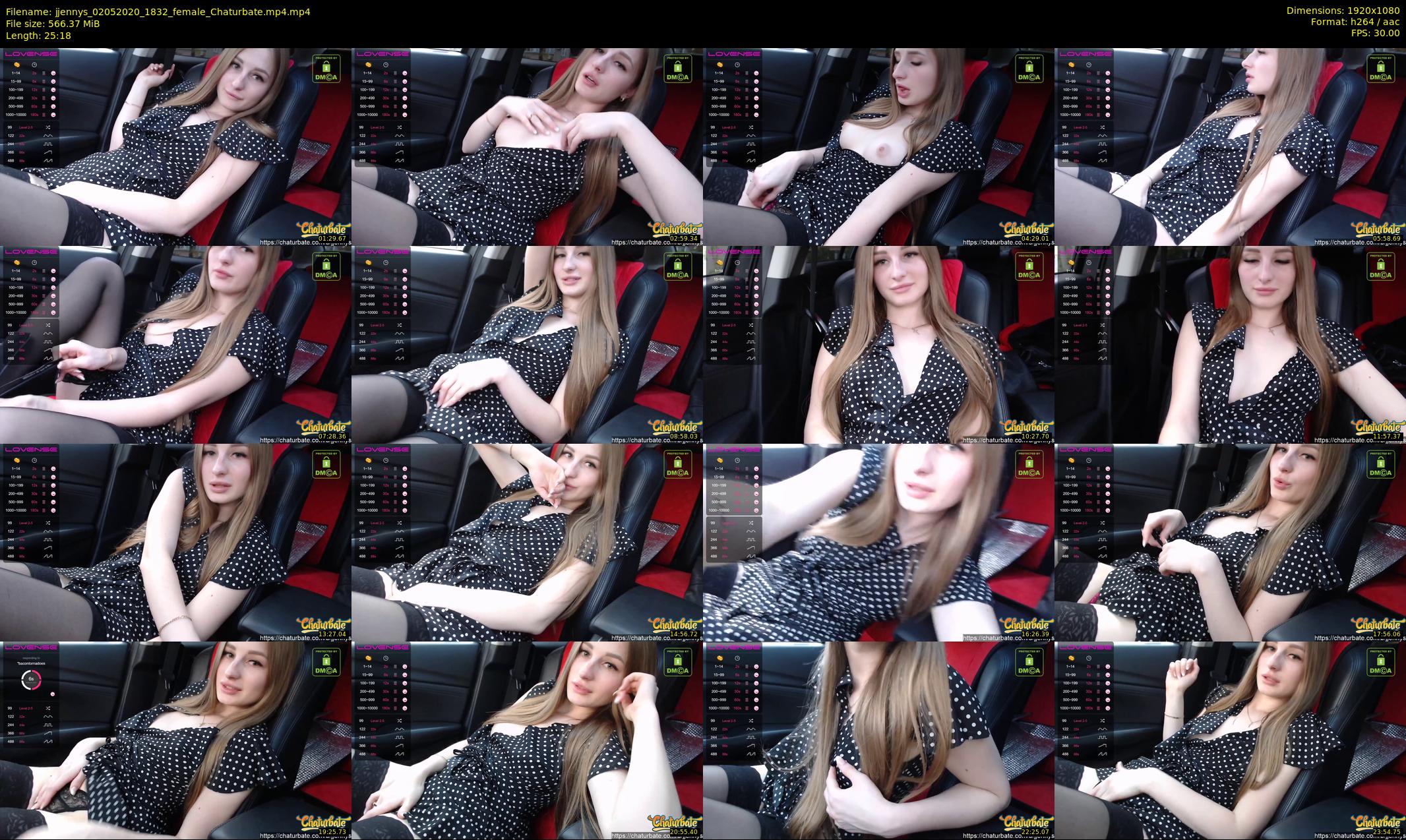 jjennys — 26 minute Chaturbate female cam show recording, 1080p, May 2, 2020