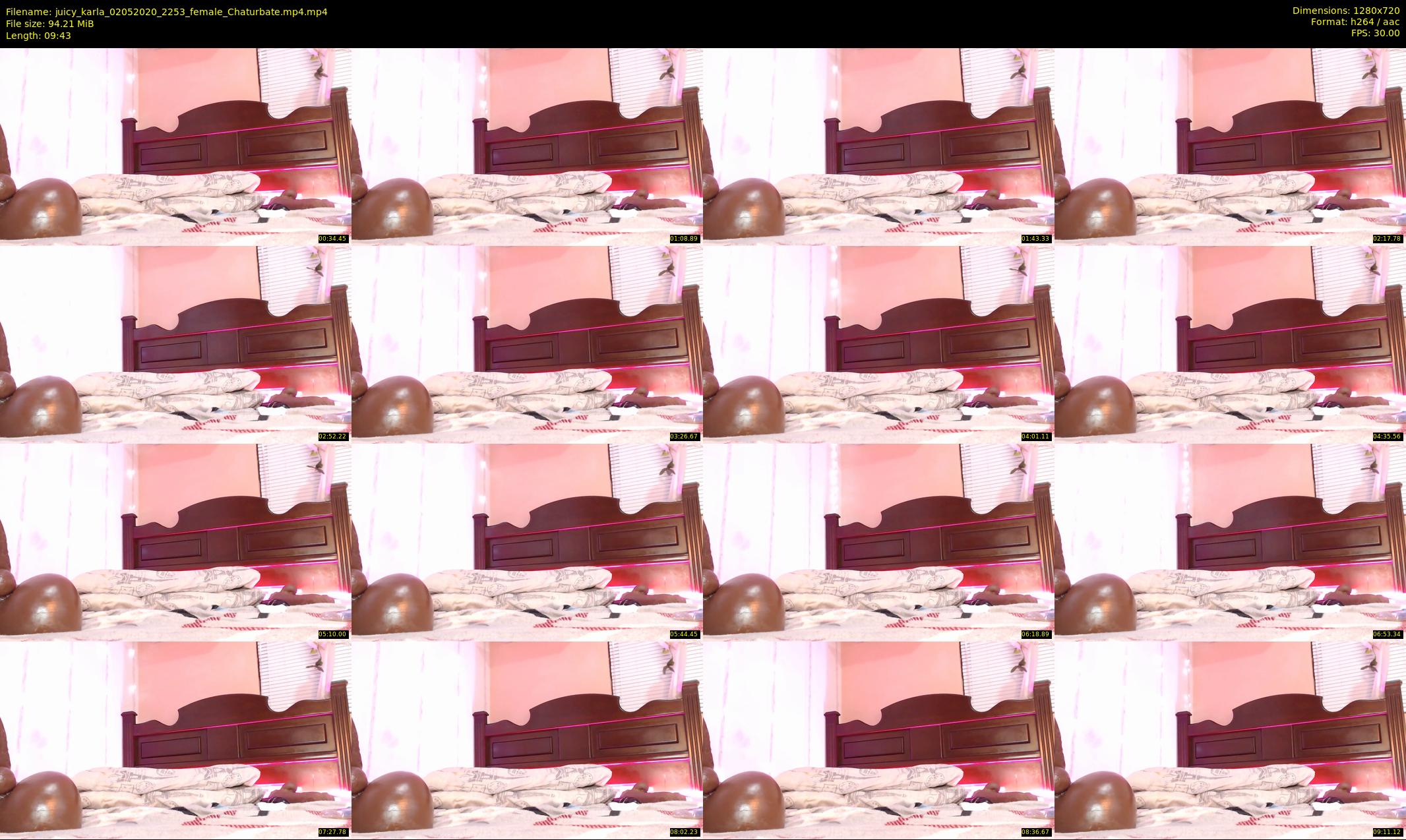 juicy_karla — 10 minute Chaturbate female cam show recording, 720p, May 2, 2020
