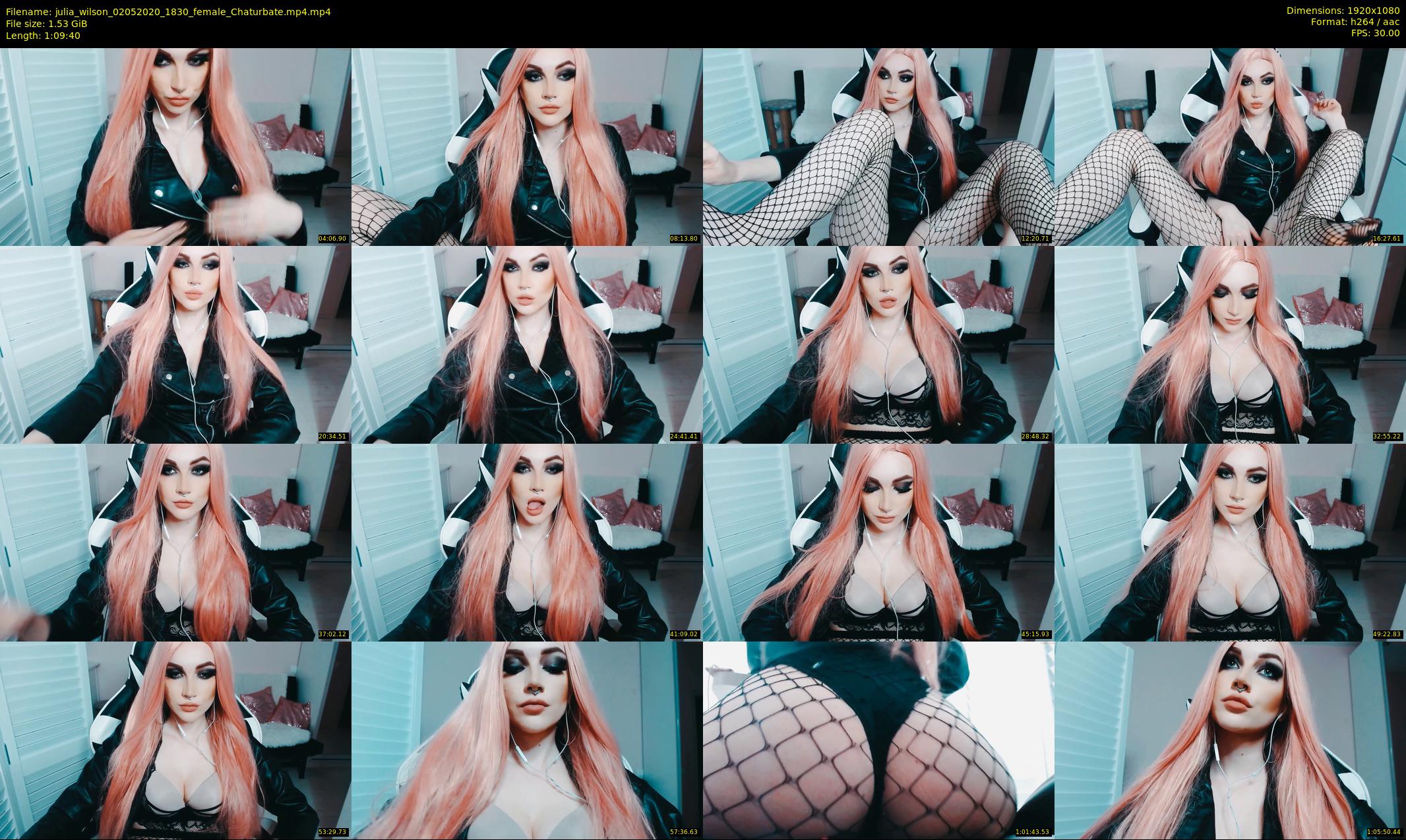 julia_wilson — 70 minute Chaturbate female cam show recording, 1080p, May 2, 2020