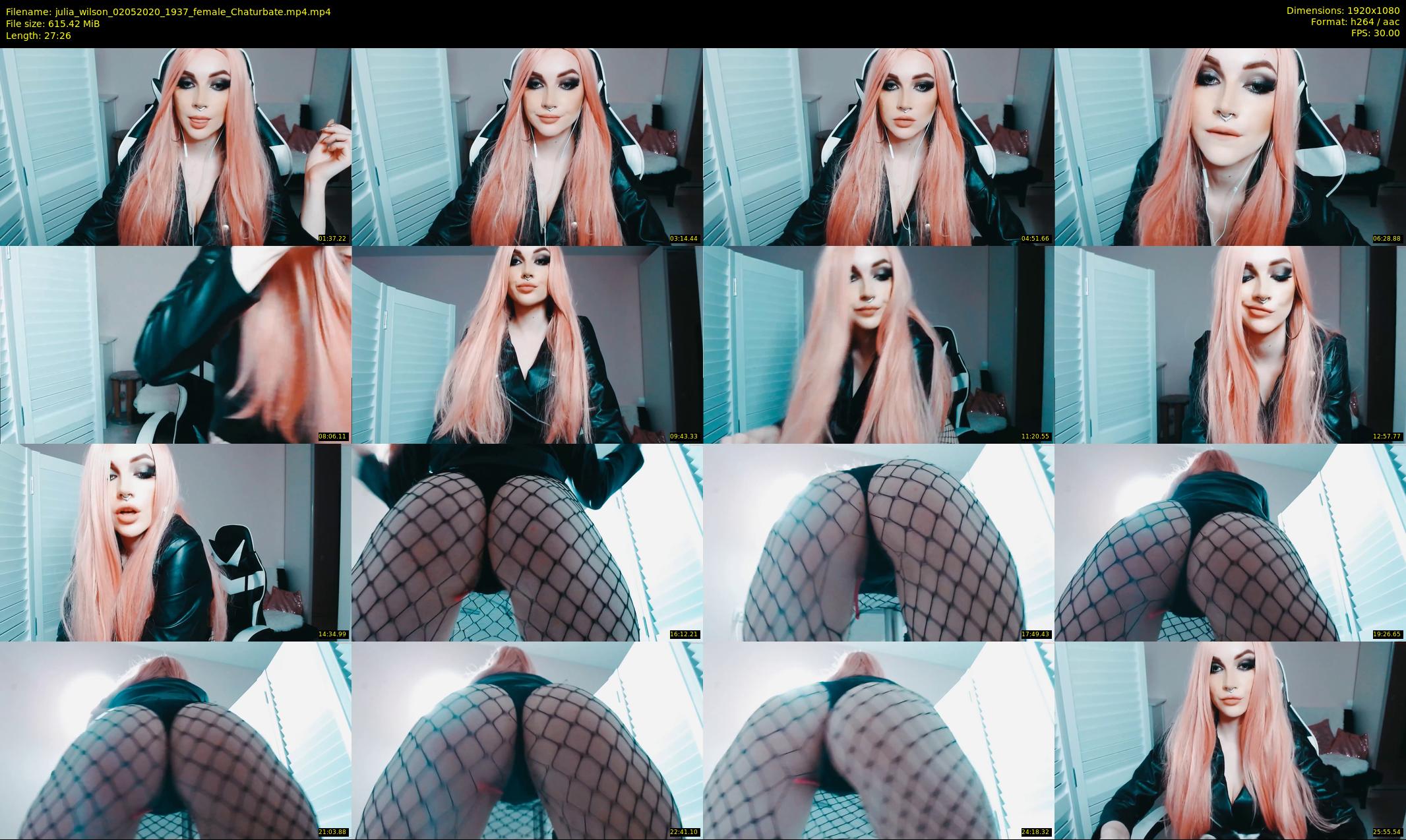 julia_wilson — 28 minute Chaturbate female cam show recording, 1080p, May 2, 2020