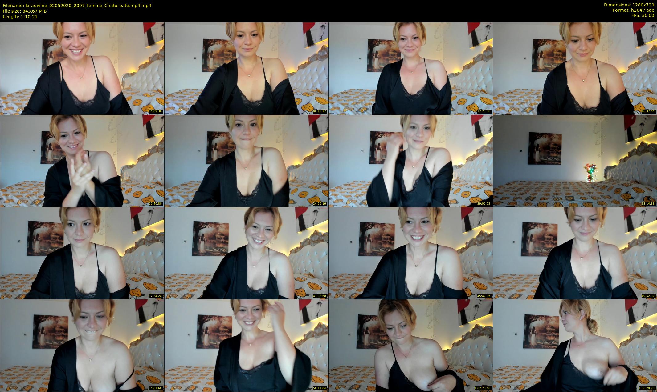kiradivine — 71 minute Chaturbate female cam show recording, 720p, May 2, 2020