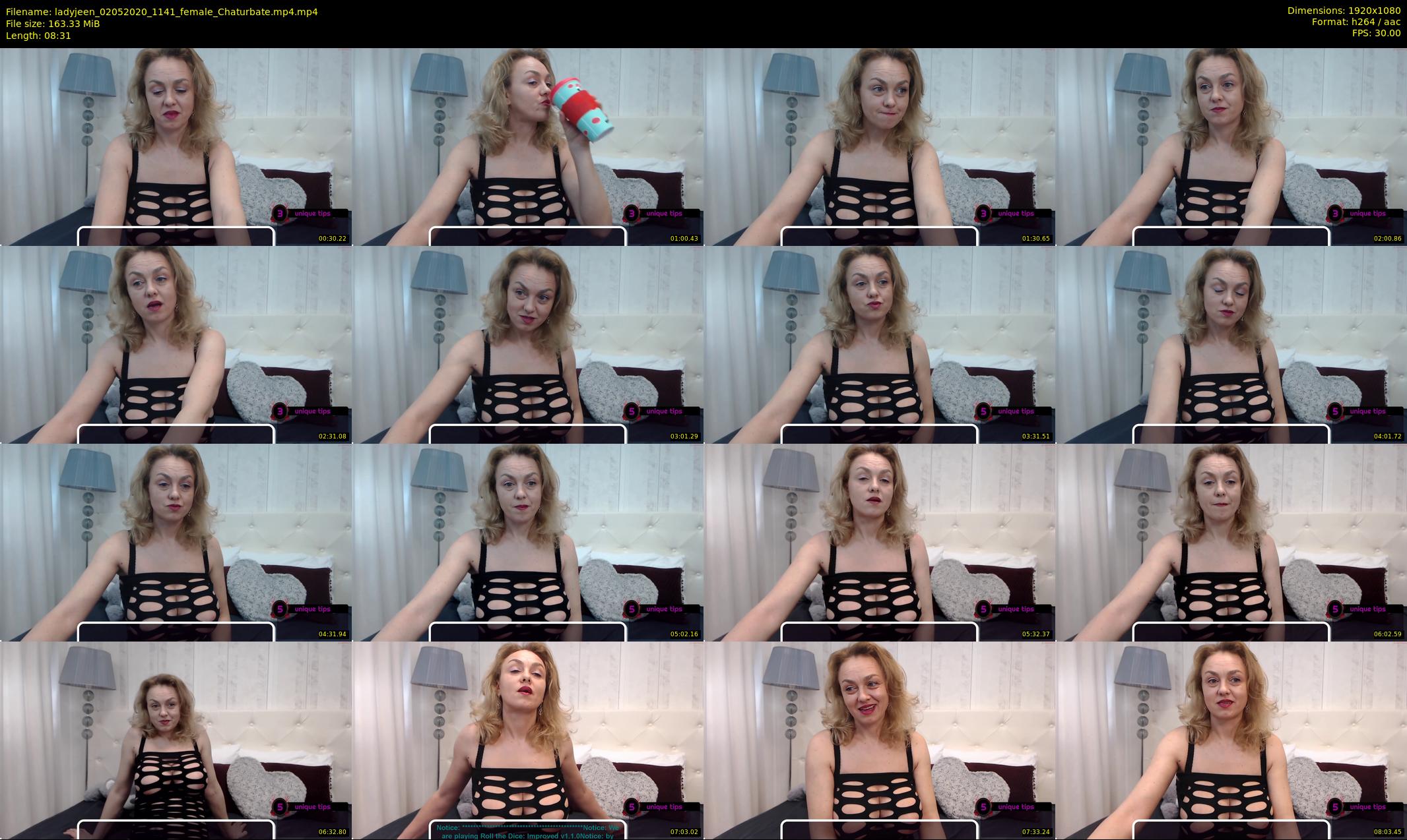 ladyjeen — 9 minute Chaturbate female cam show recording, 1080p, May 2, 2020
