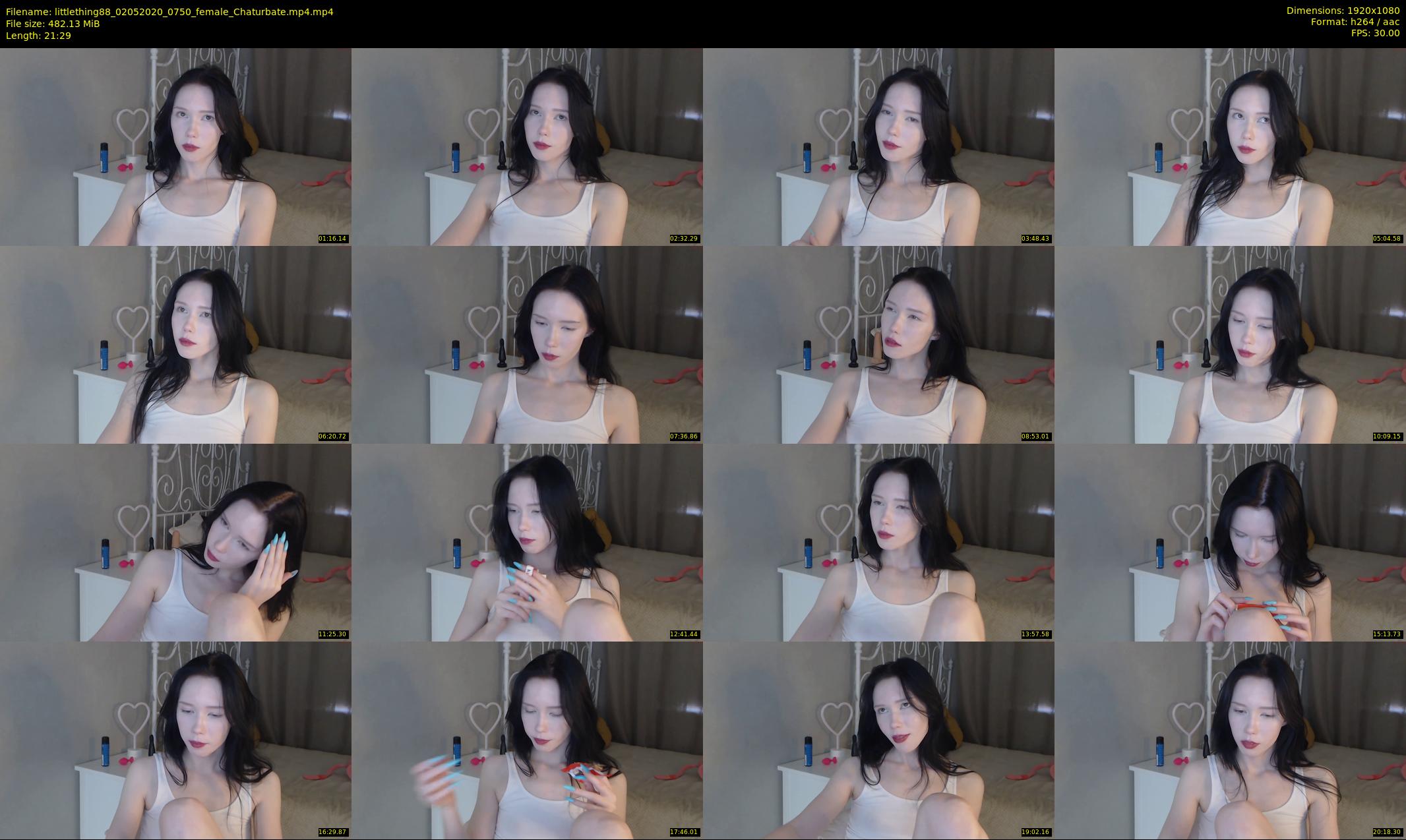 littlething88 — 22 minute Chaturbate female cam show recording, 1080p, May 2, 2020