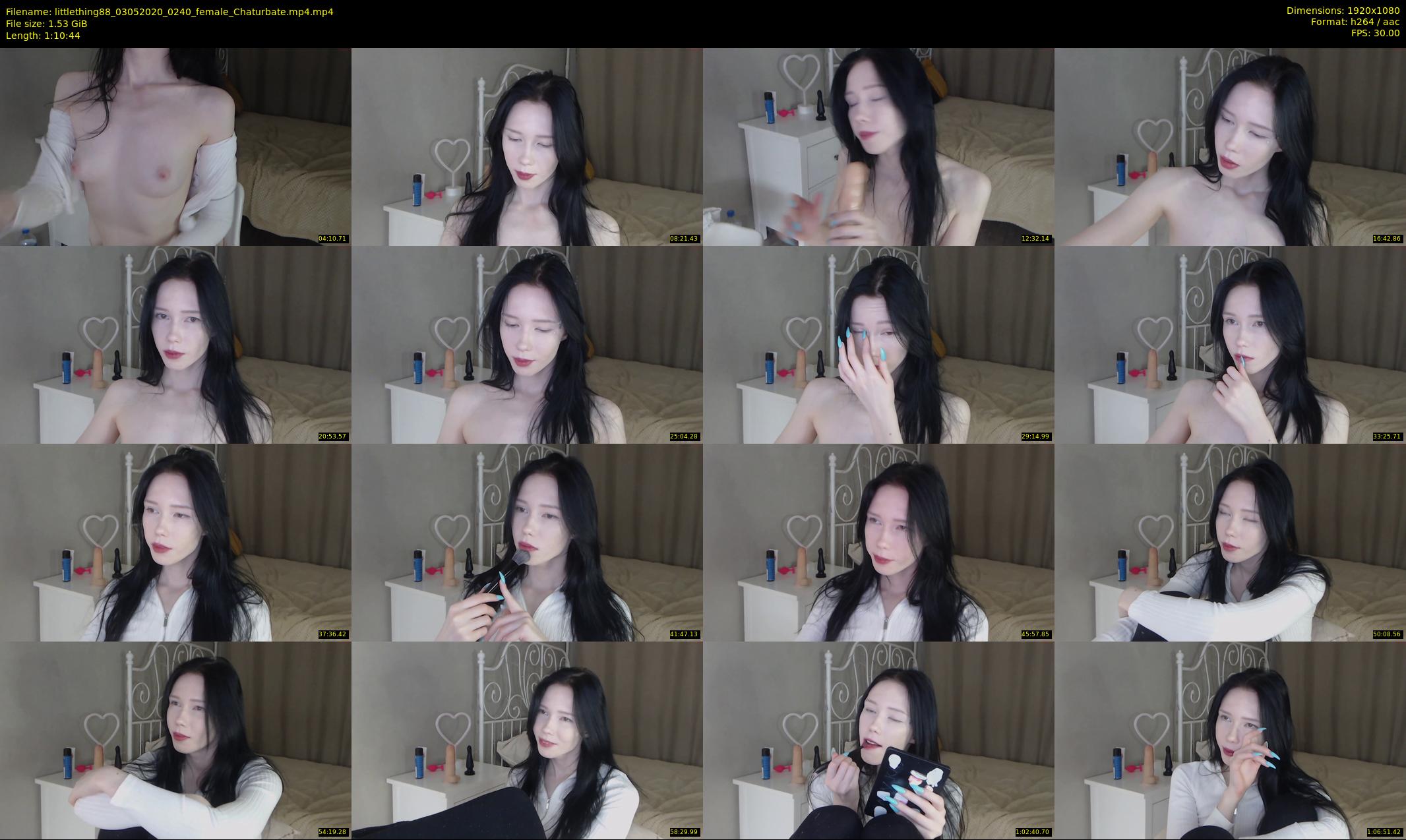 littlething88 — 71 minute Chaturbate female cam show recording, 1080p, May 3, 2020