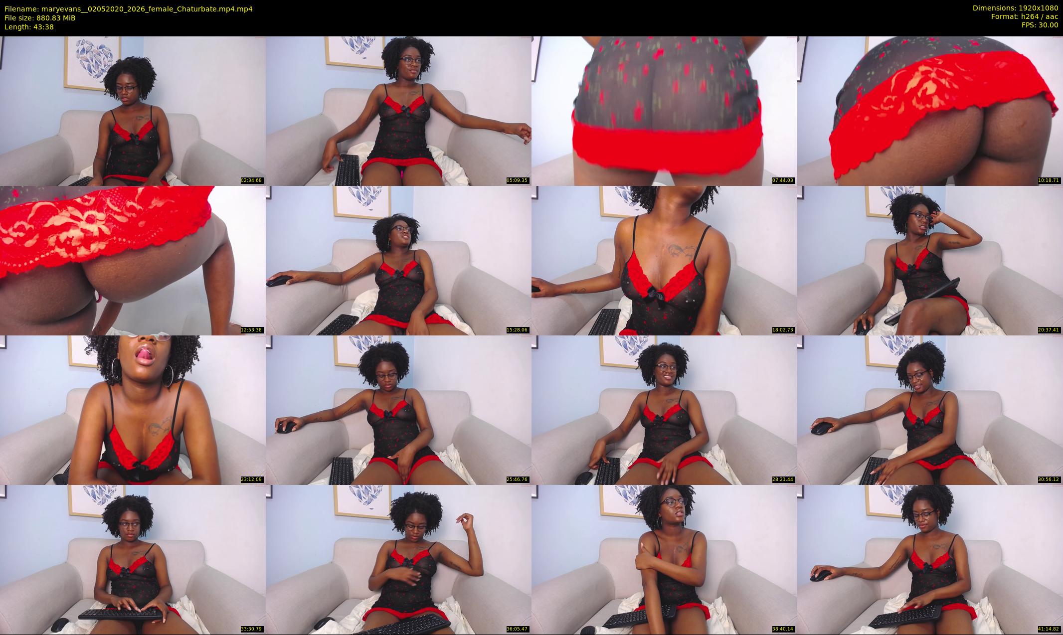 maryevans_ — 44 minute Chaturbate female cam show recording, 1080p, May 2, 2020
