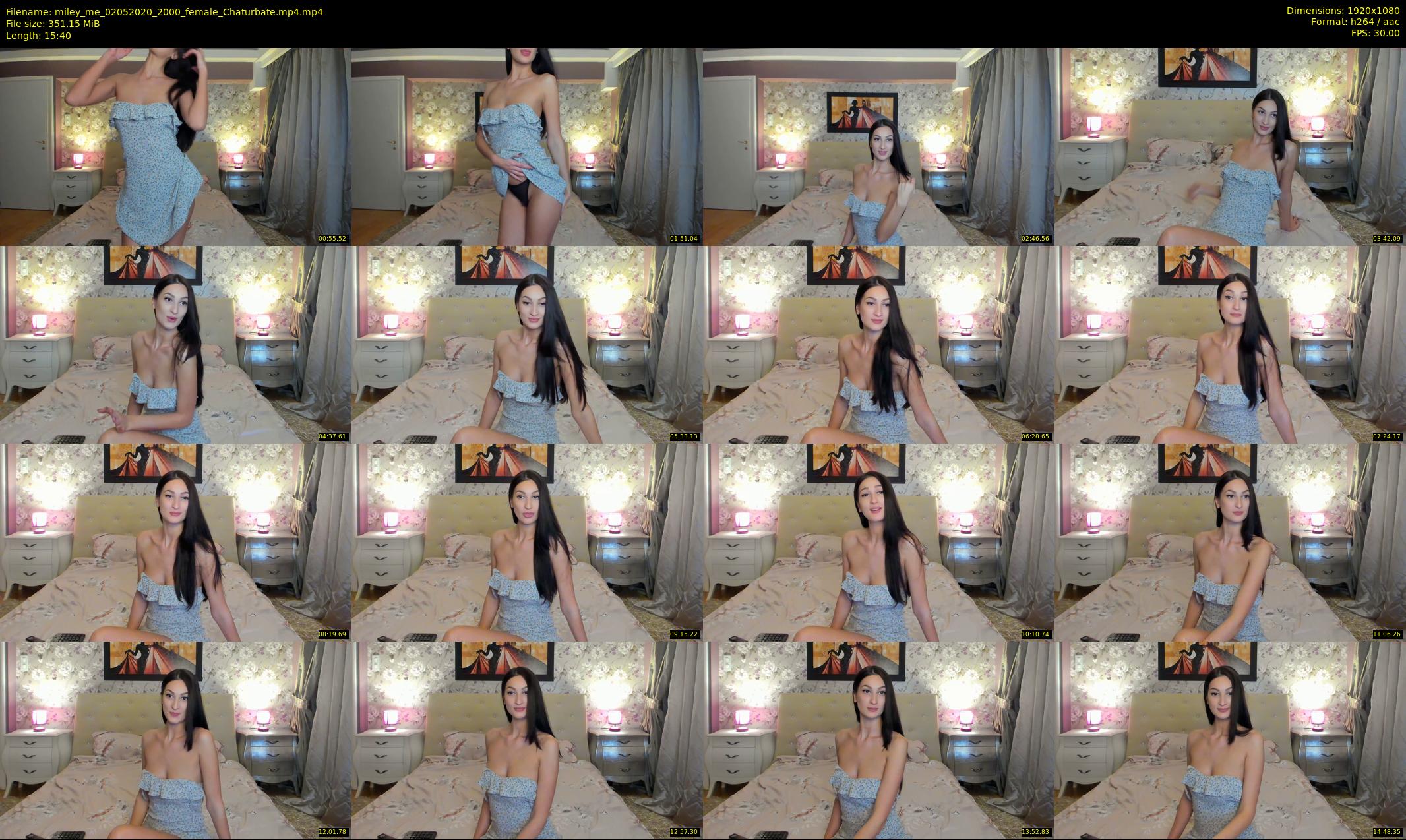 miley_me — 16 minute Chaturbate female cam show recording, 1080p, May 2, 2020