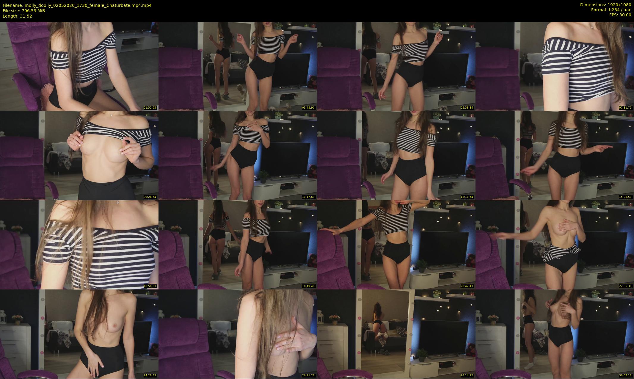 molly_doolly — 32 minute Chaturbate female cam show recording, 1080p, May 2, 2020
