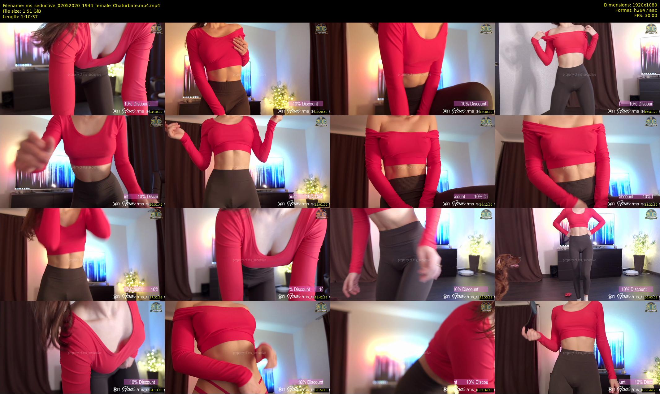 ms_seductive — 71 minute Chaturbate female cam show recording, 1080p, May 2, 2020