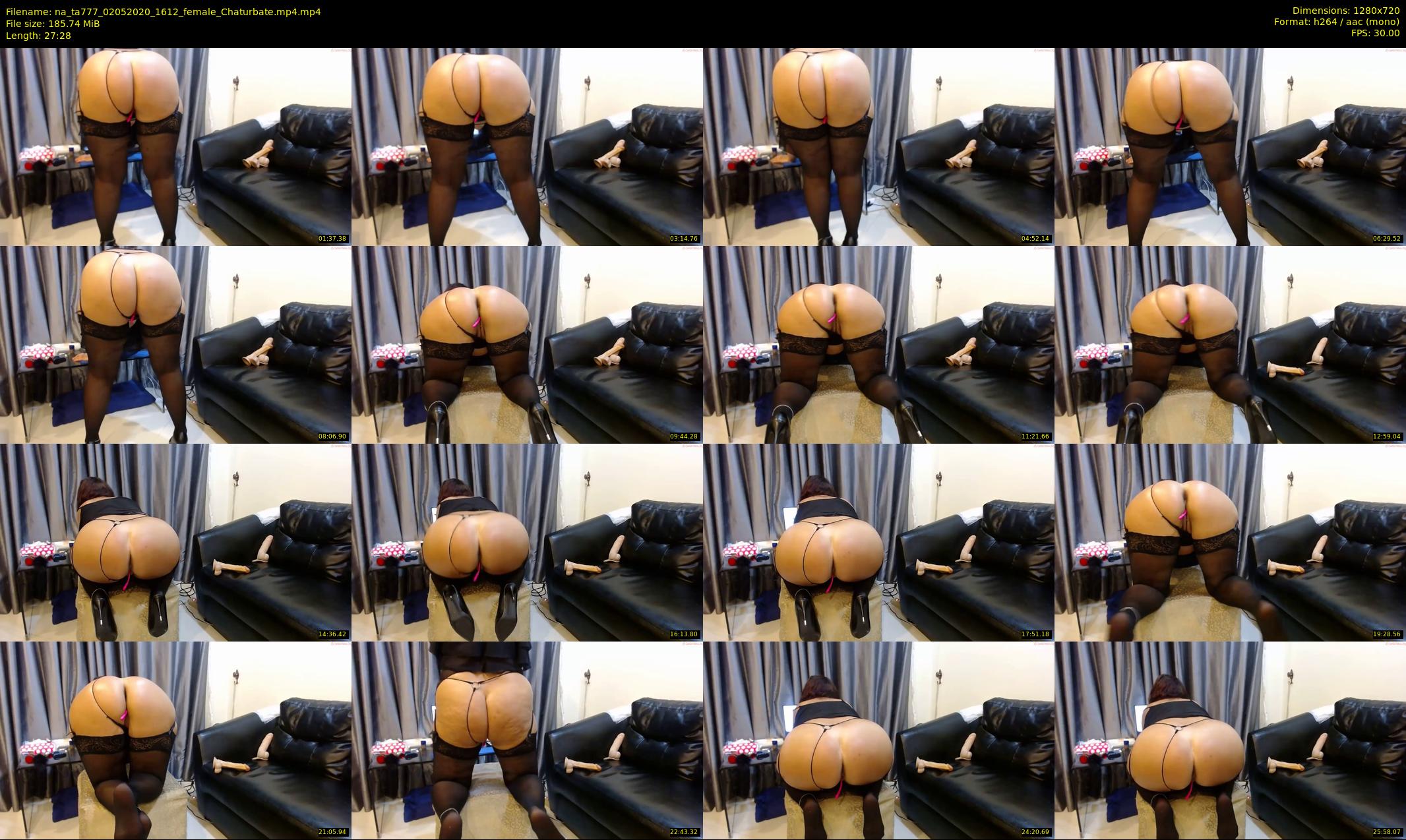 na_ta777 — 28 minute Chaturbate female cam show recording, 720p, May 2, 2020