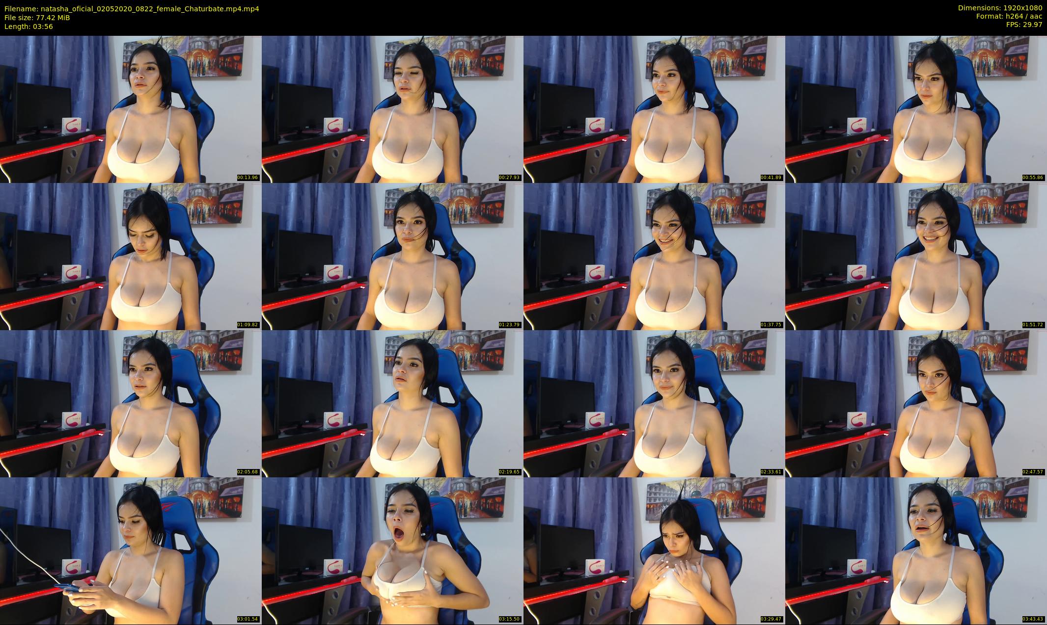 natasha_oficial — 4 minute Chaturbate female cam show recording, 1080p, May 2, 2020