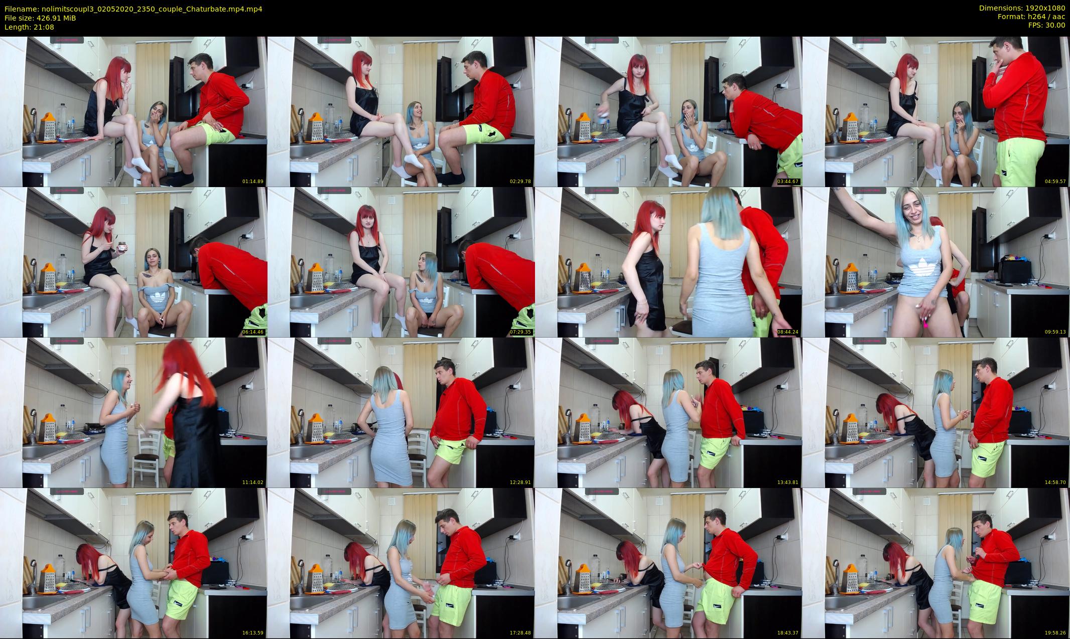 nolimitscoupl3 — 22 minute Chaturbate couple cam show recording, 1080p, May 2, 2020