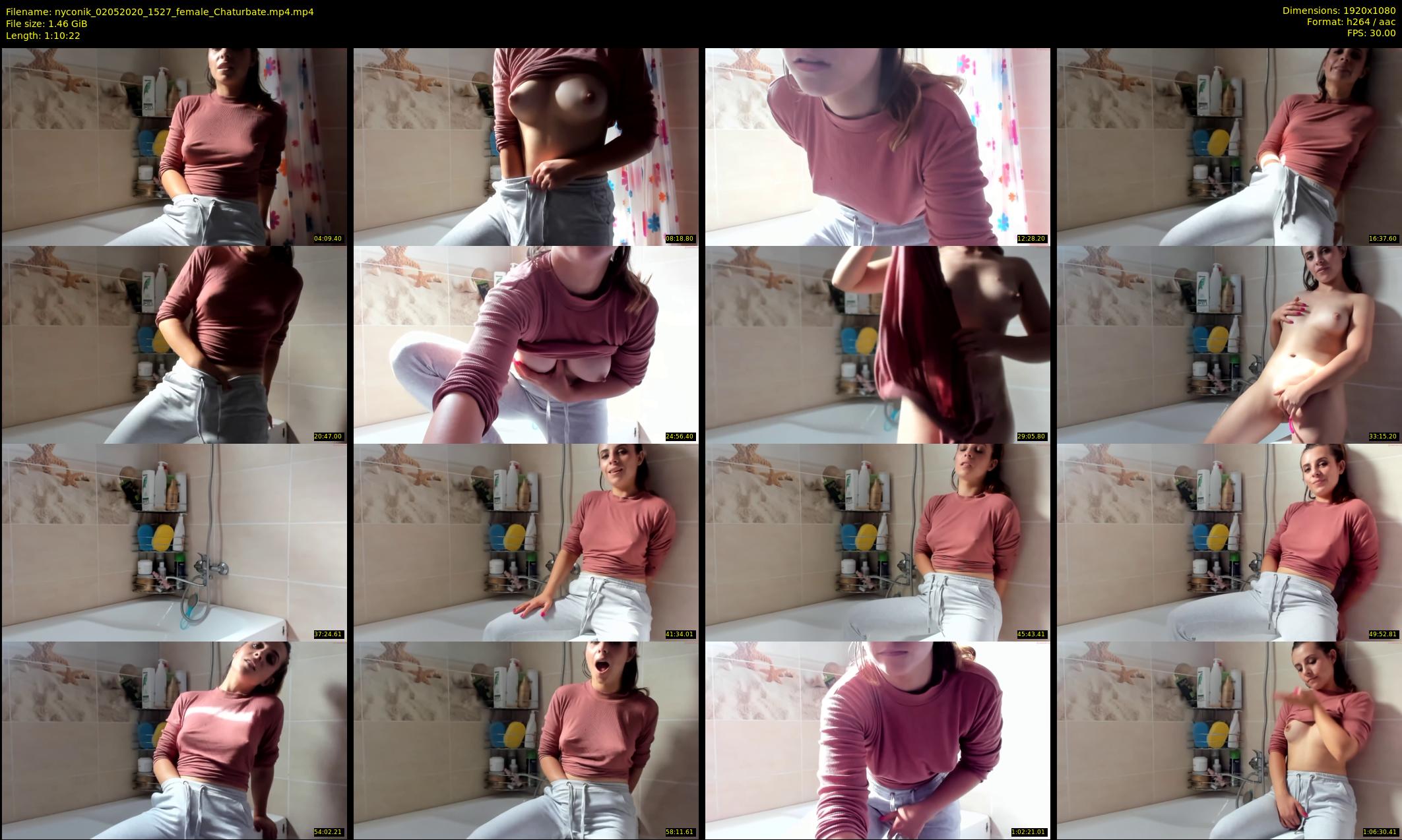 nyconik — 71 minute Chaturbate female cam show recording, 1080p, May 2, 2020