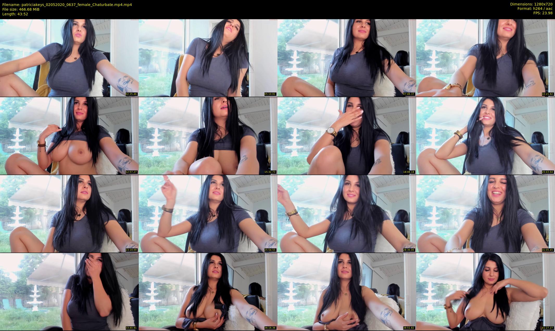 patriciakeys — 44 minute Chaturbate female cam show recording, 720p, May 2, 2020