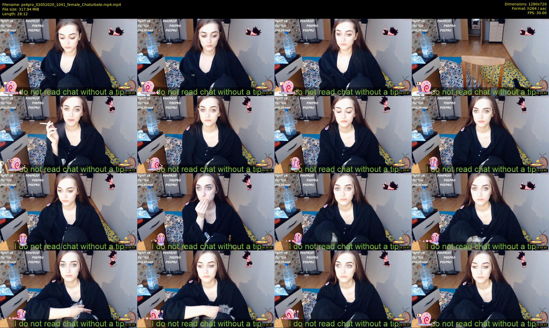 ps4pro — 29 minute Chaturbate female cam show recording, 720p, May 2, 2020