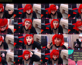 pyrowayne — 54 minute Chaturbate female cam show recording, 720p, May 3, 2020