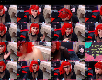 pyrowayne — 54 minute Chaturbate female cam show recording, 720p, May 3, 2020