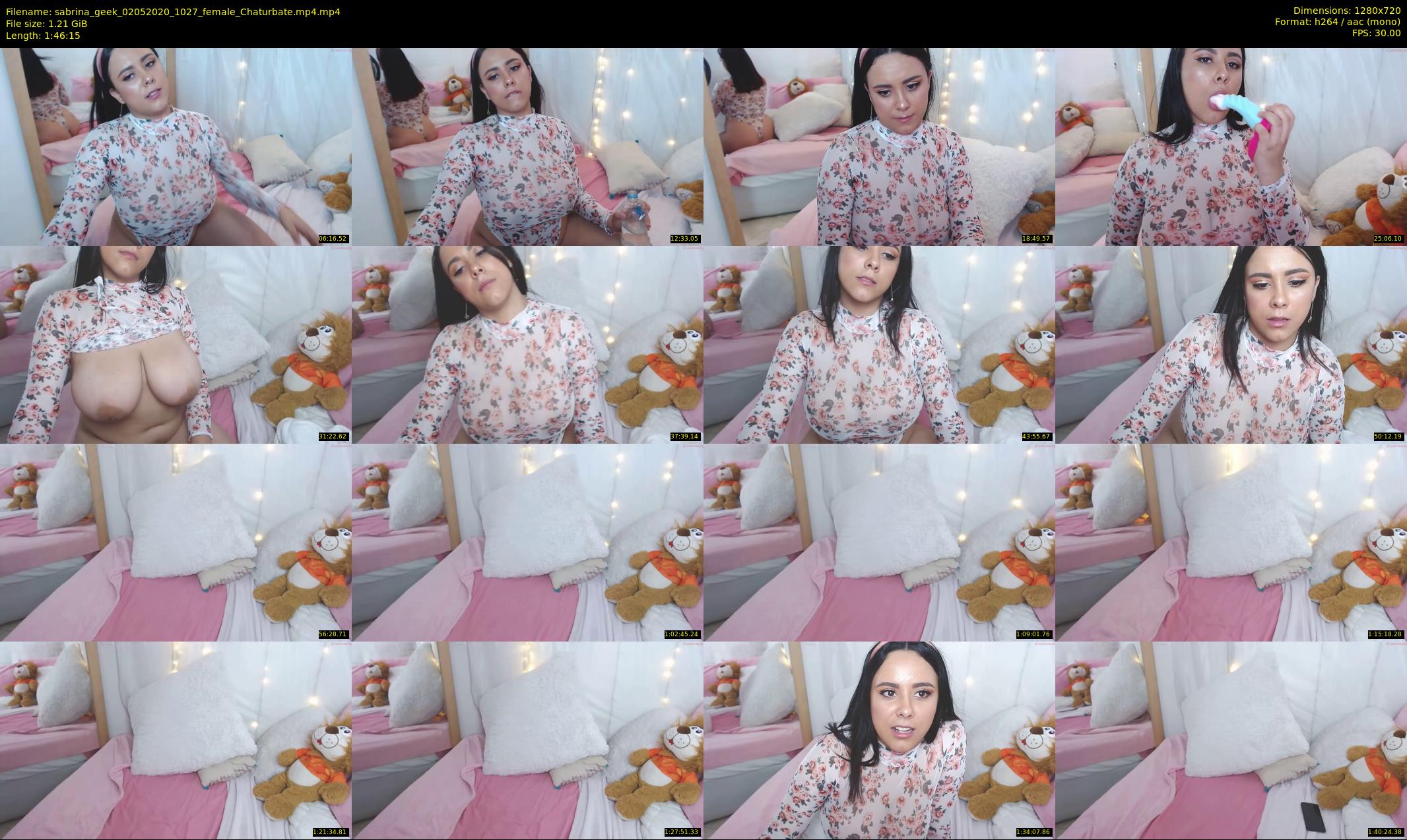sabrina_geek — 107 minute Chaturbate female cam show recording, 720p, May 2, 2020