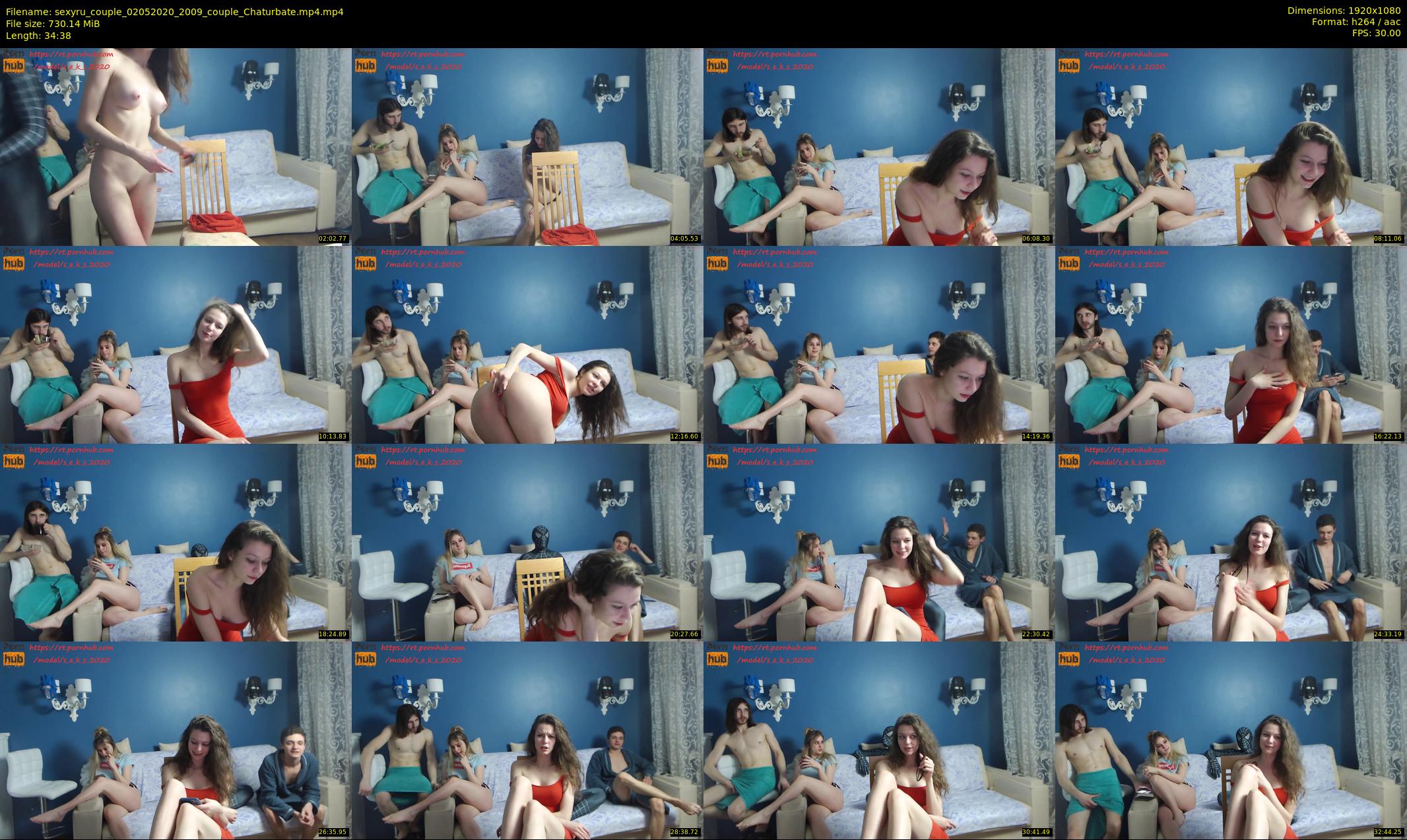 sexyru_couple — 35 minute Chaturbate couple cam show recording, 1080p, May 2, 2020