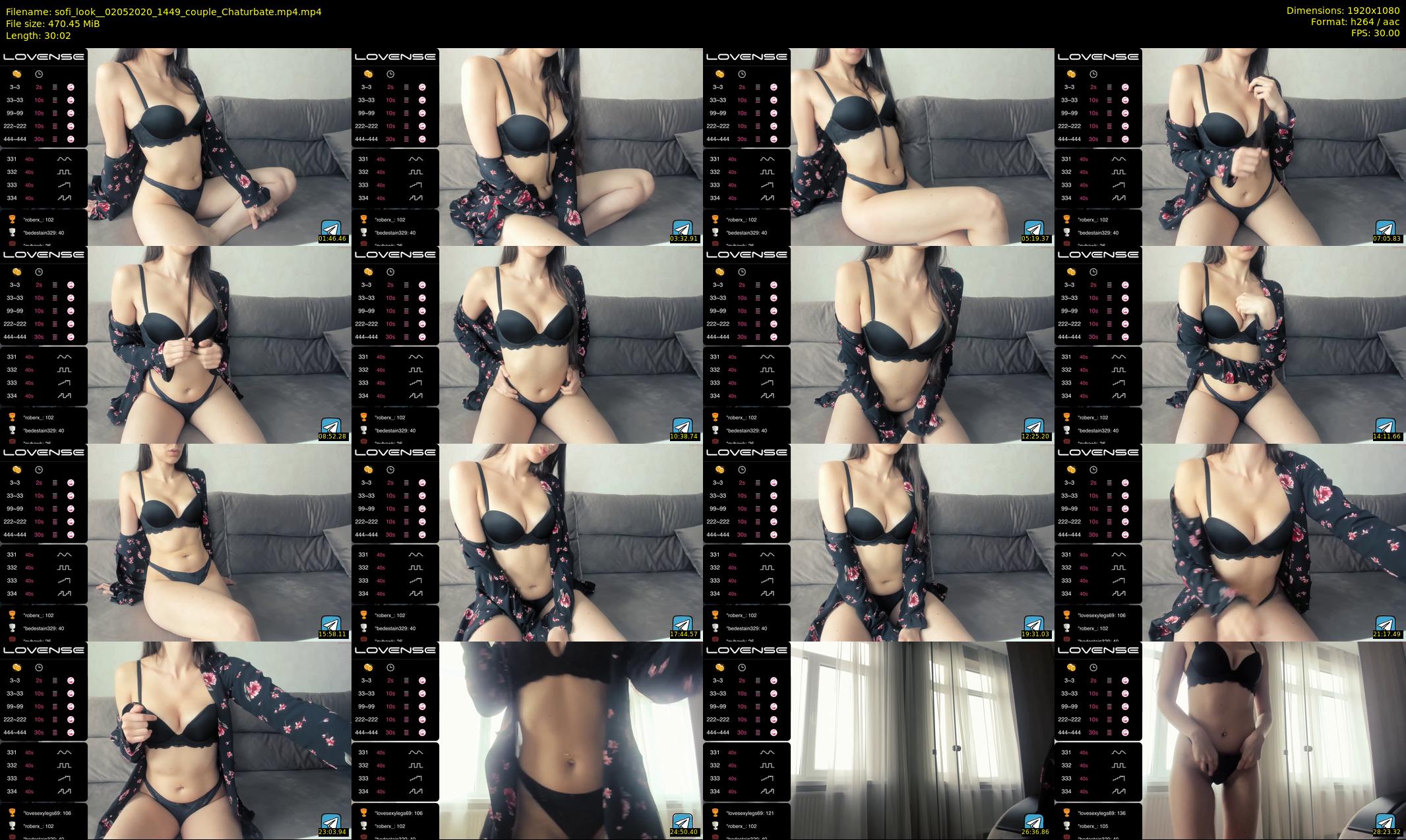 sofi_look_ — 31 minute Chaturbate couple cam show recording, 1080p, May 2, 2020