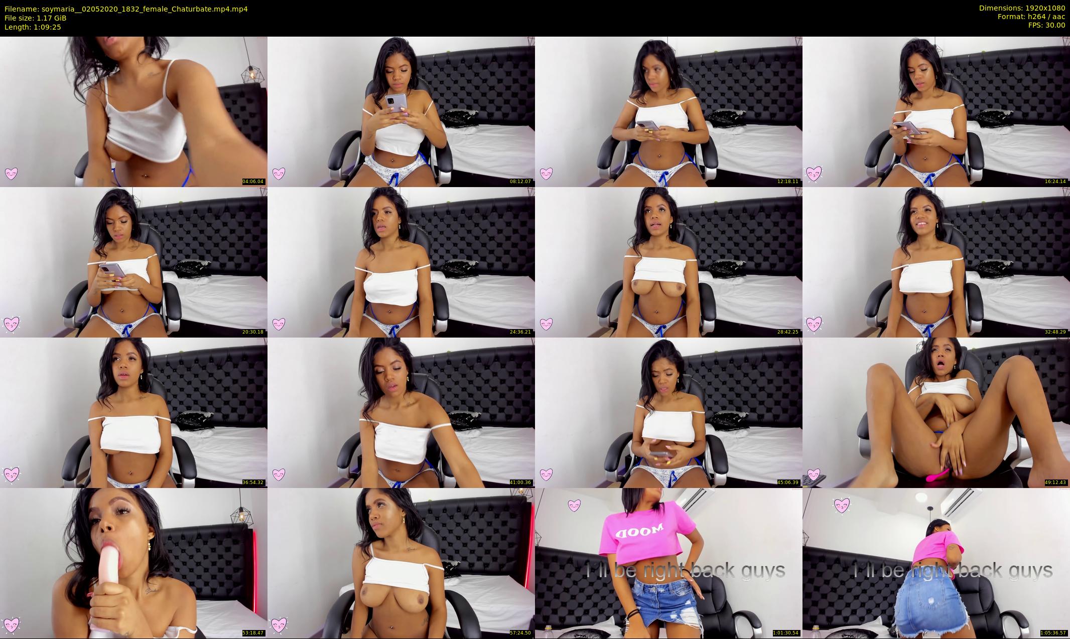 soymaria_ — 70 minute Chaturbate female cam show recording, 1080p, May 2, 2020