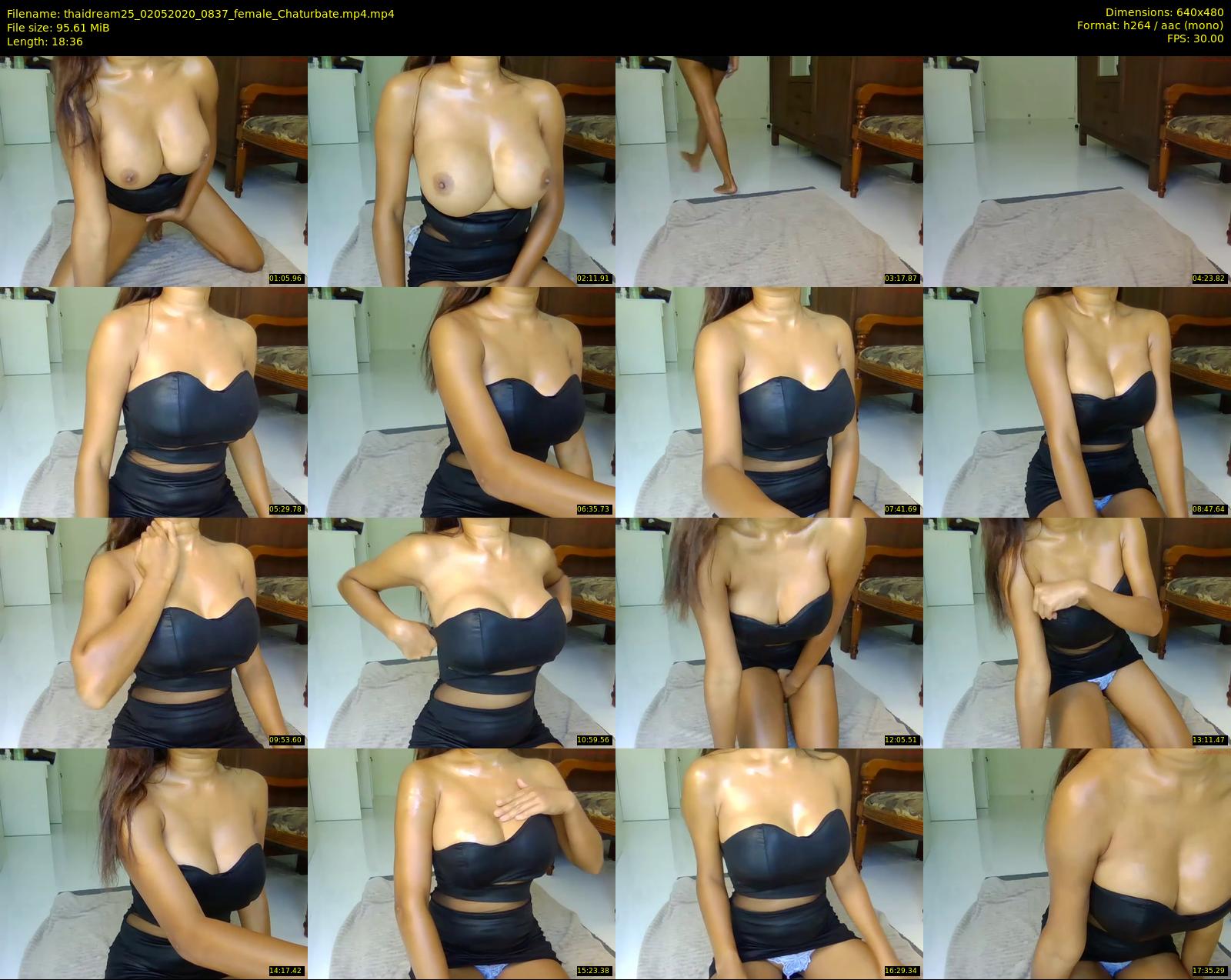 thaidream25 — 19 minute Chaturbate female cam show recording, 480p, May 2, 2020