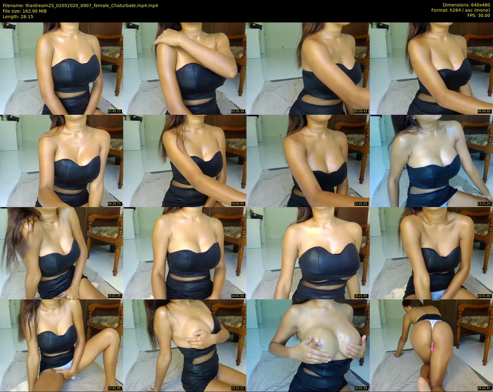 thaidream25 — 29 minute Chaturbate female cam show recording, 480p, May 2, 2020