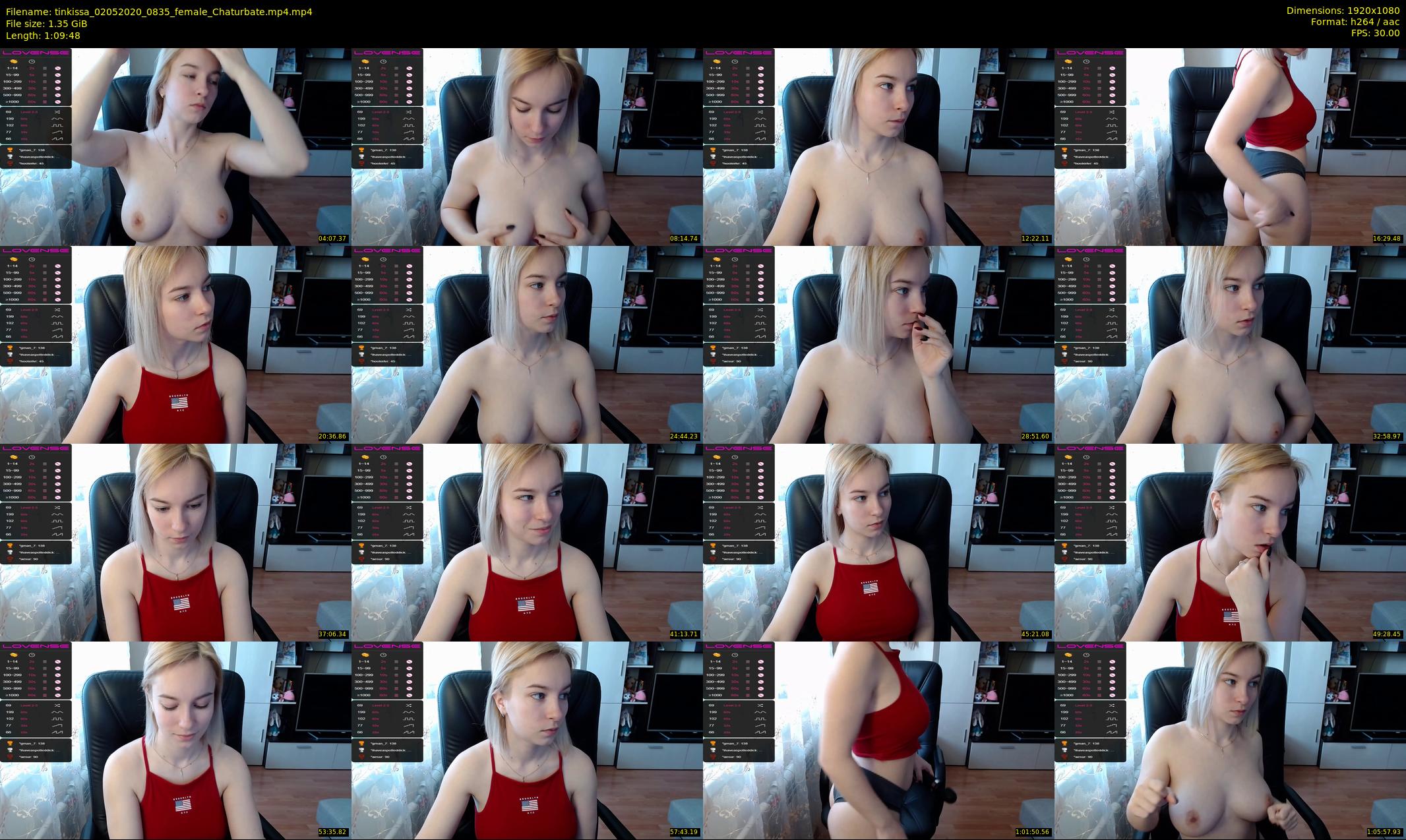 tinkissa — 70 minute Chaturbate couple cam show recording, 1080p, May 2, 2020