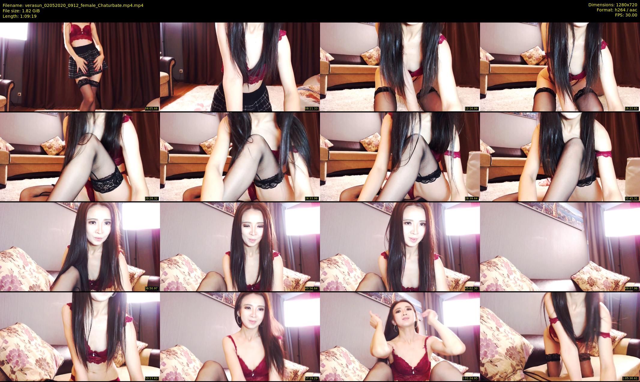 verasun — 70 minute Chaturbate female cam show recording, 720p, May 2, 2020